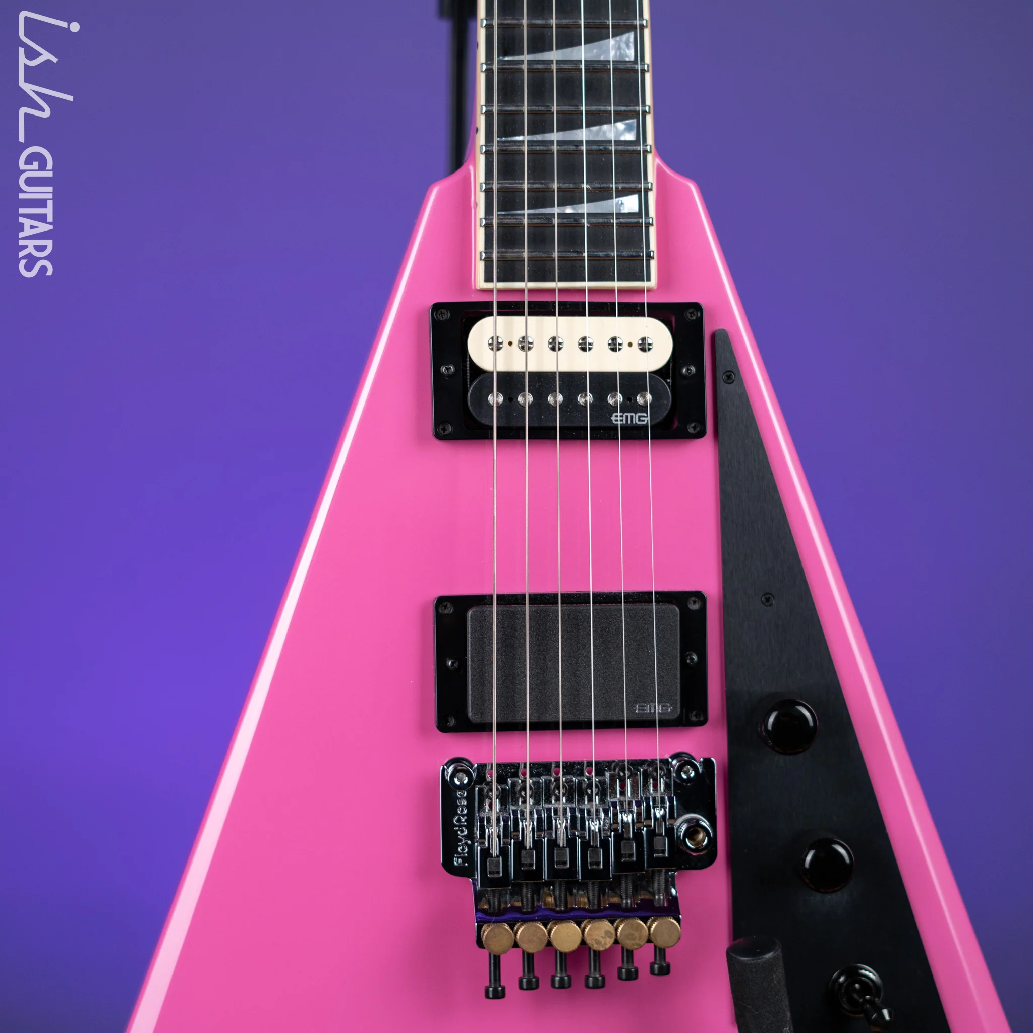 2020 Jackson Randy Rhoads Custom Shop Platinum Pink - Image 3