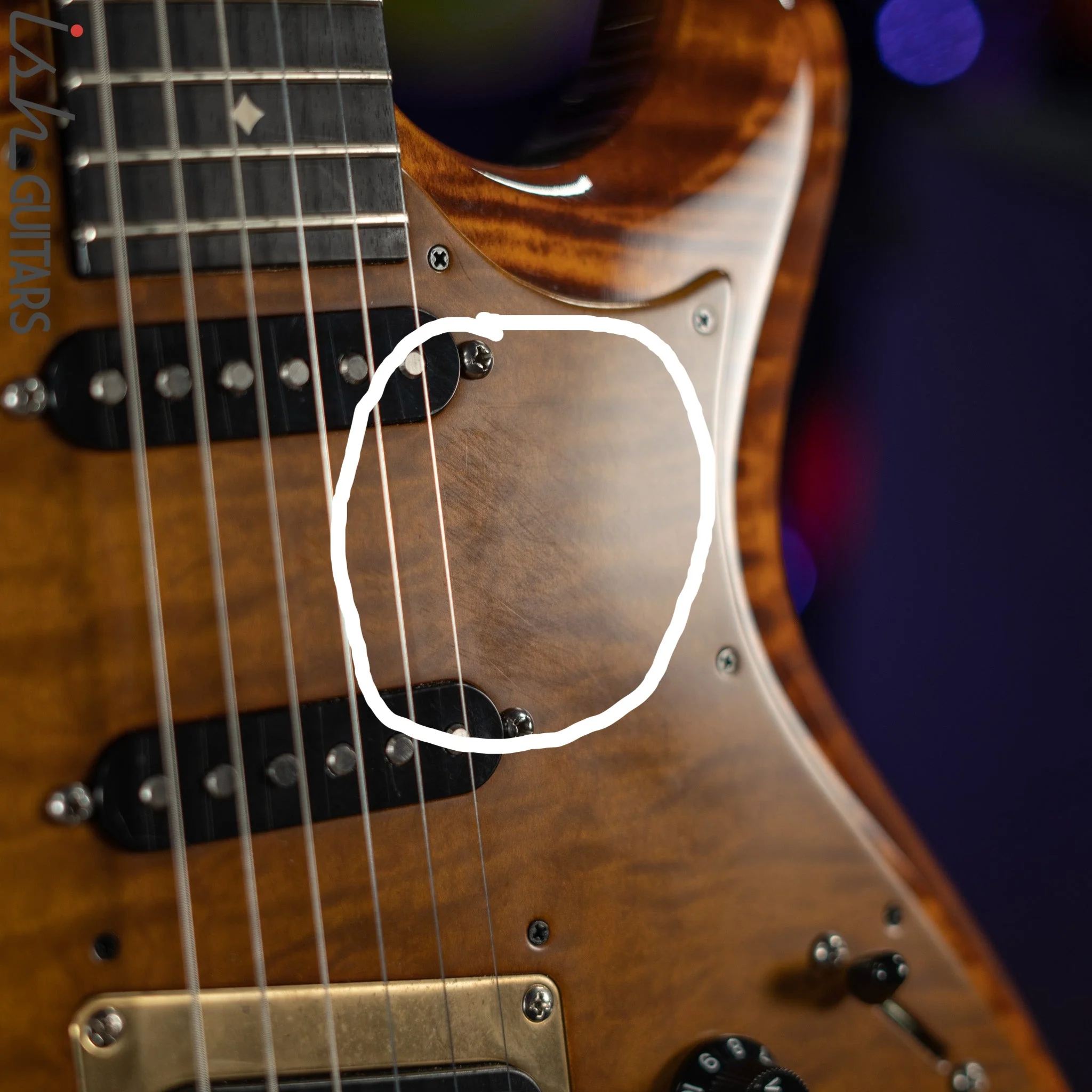 2020 Knaggs Severn Trem LM Larry Mitchell #15 Aged Scotch - Image 5
