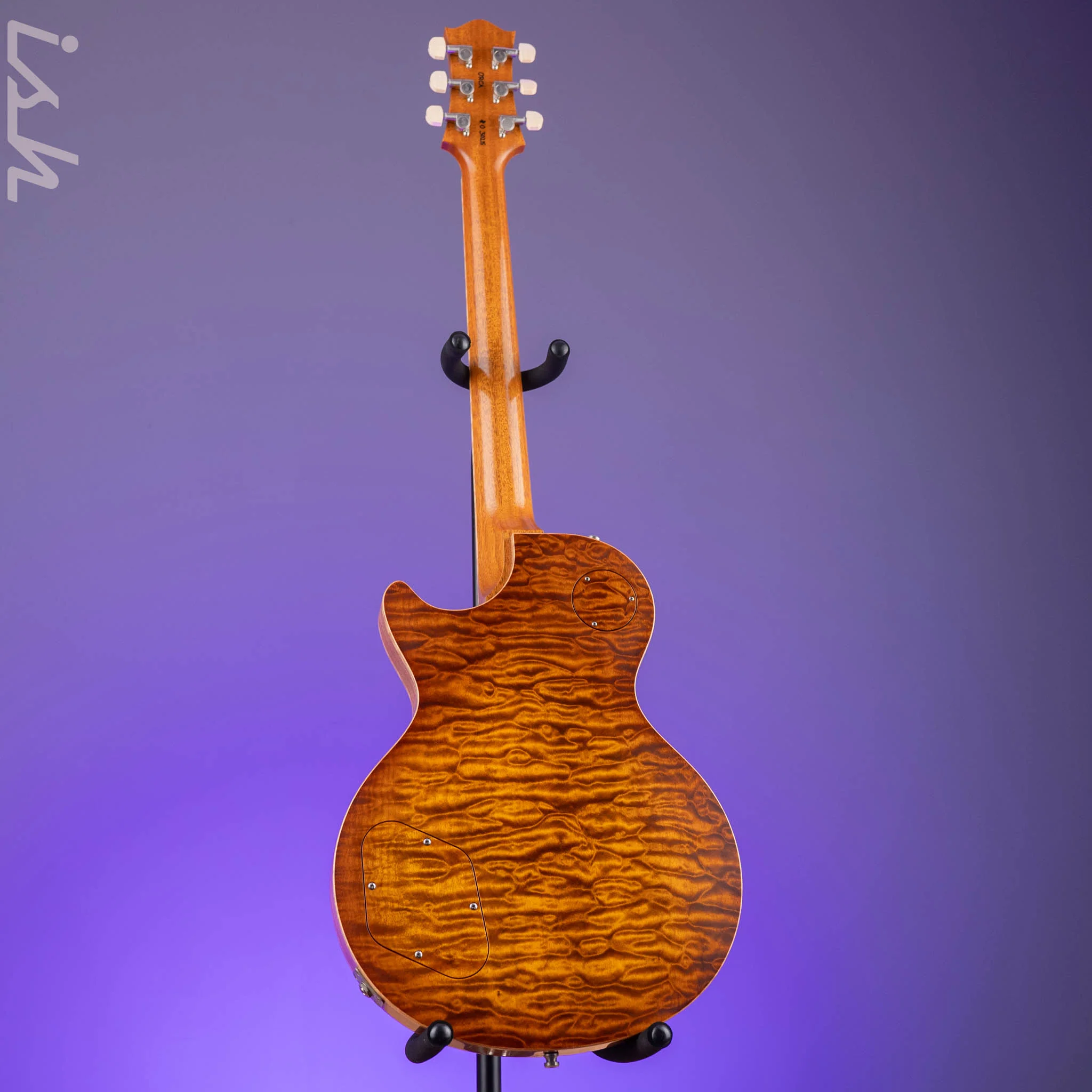 2020 Nik Huber Orca Custom Order Semi-Hollow D.S. Faded Sunburst - Image 8