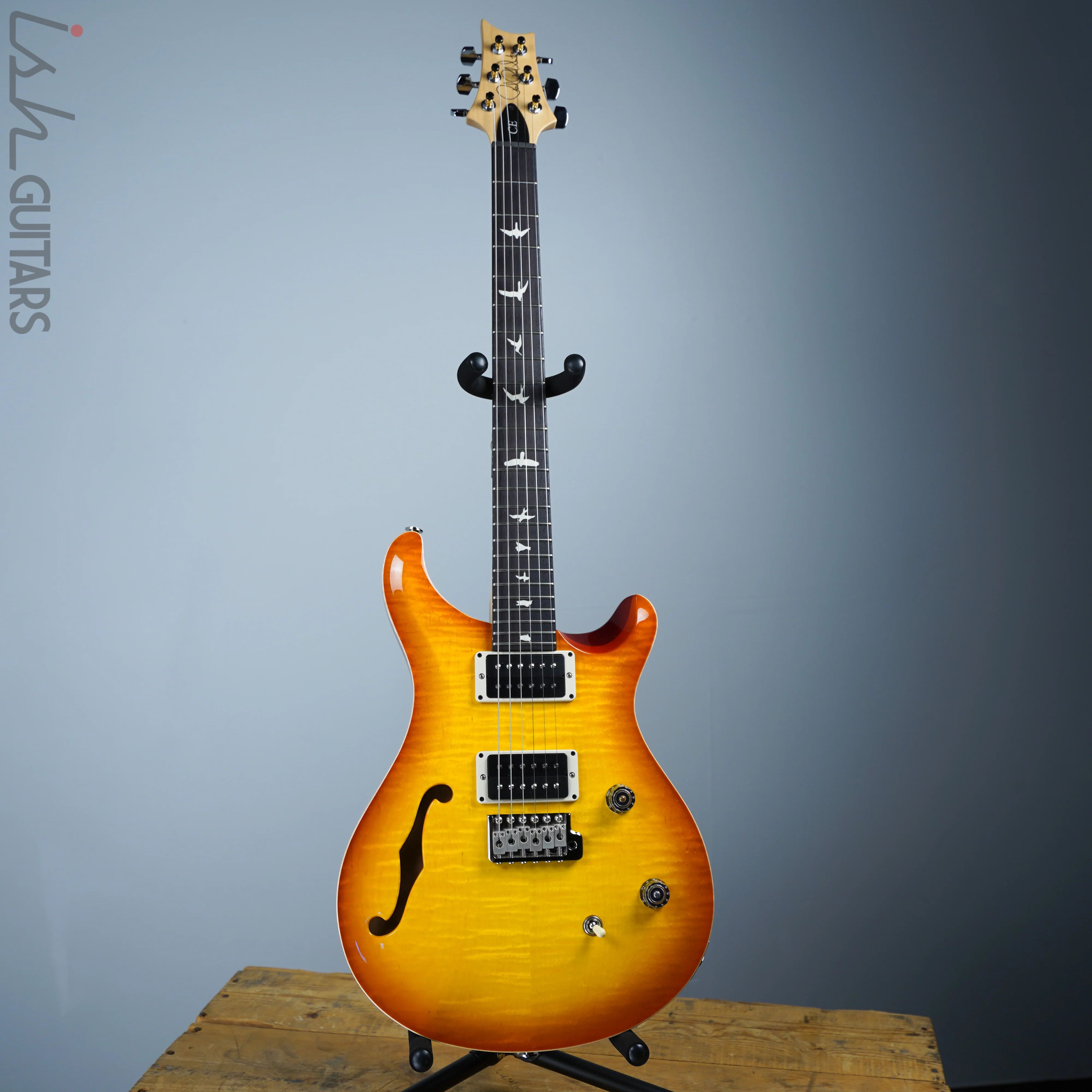 2020 Paul Reed Smith PRS CE24 Semi-Hollow McCarty Sunburst - Image 2
