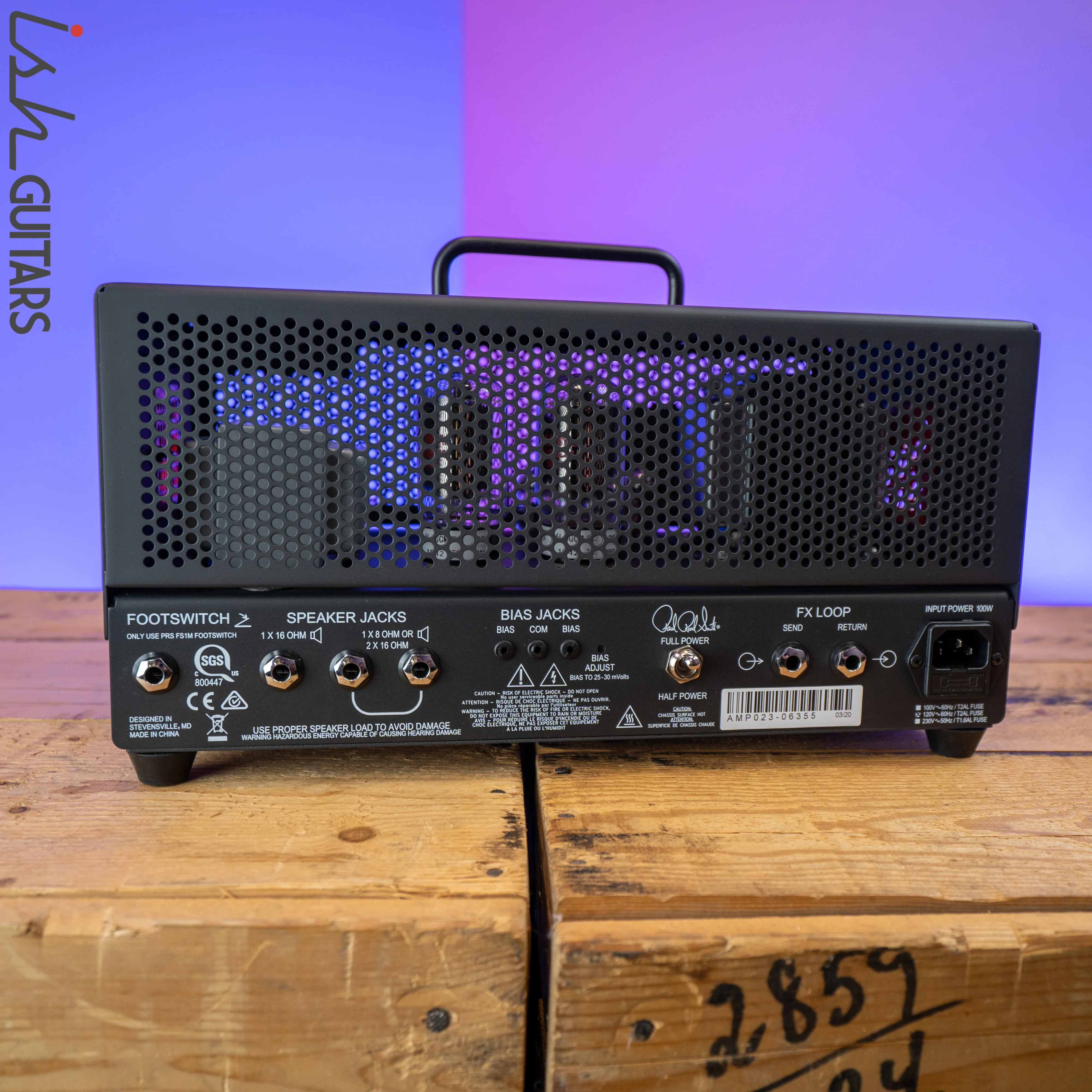 2020 PRS MT 15 Mark Tremonti Amplifier Head - Image 4