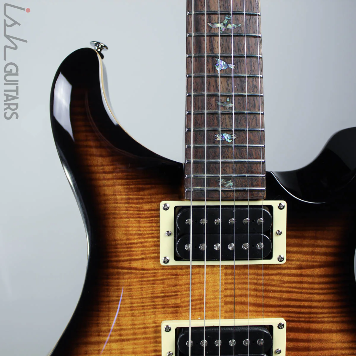 B Stock 2020 Paul Reed Smith PRS SE 35th Anniversary Custom 24 Black Gold Burst - Image 3