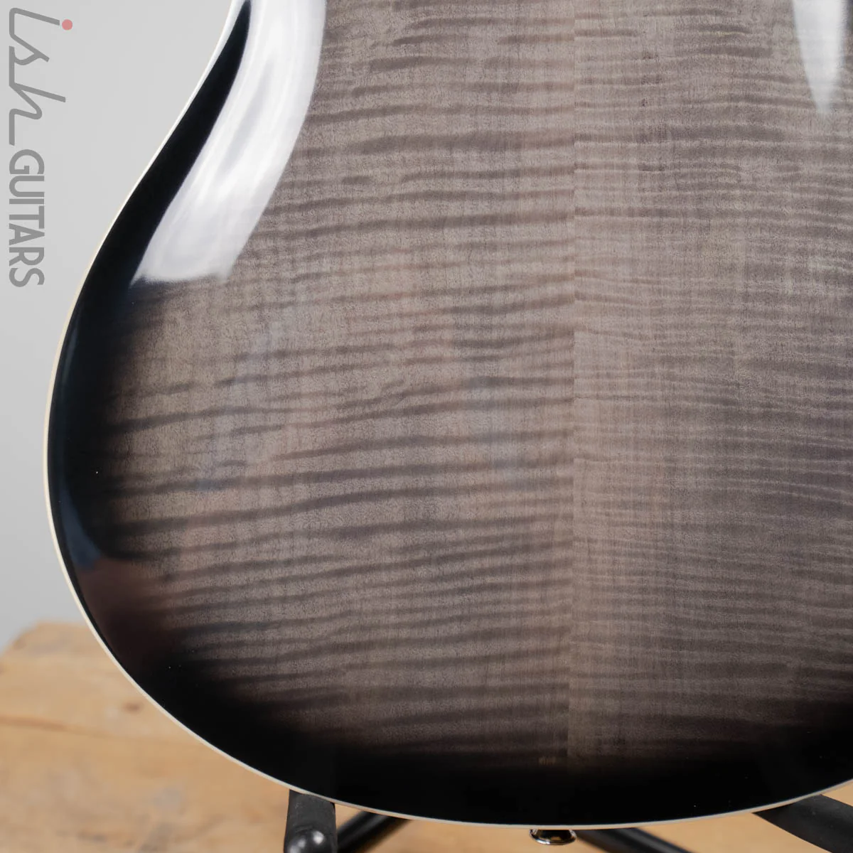 2020 Paul Reed Smith PRS SE Hollowbody II Flame Top Charcoal Burst - Image 8