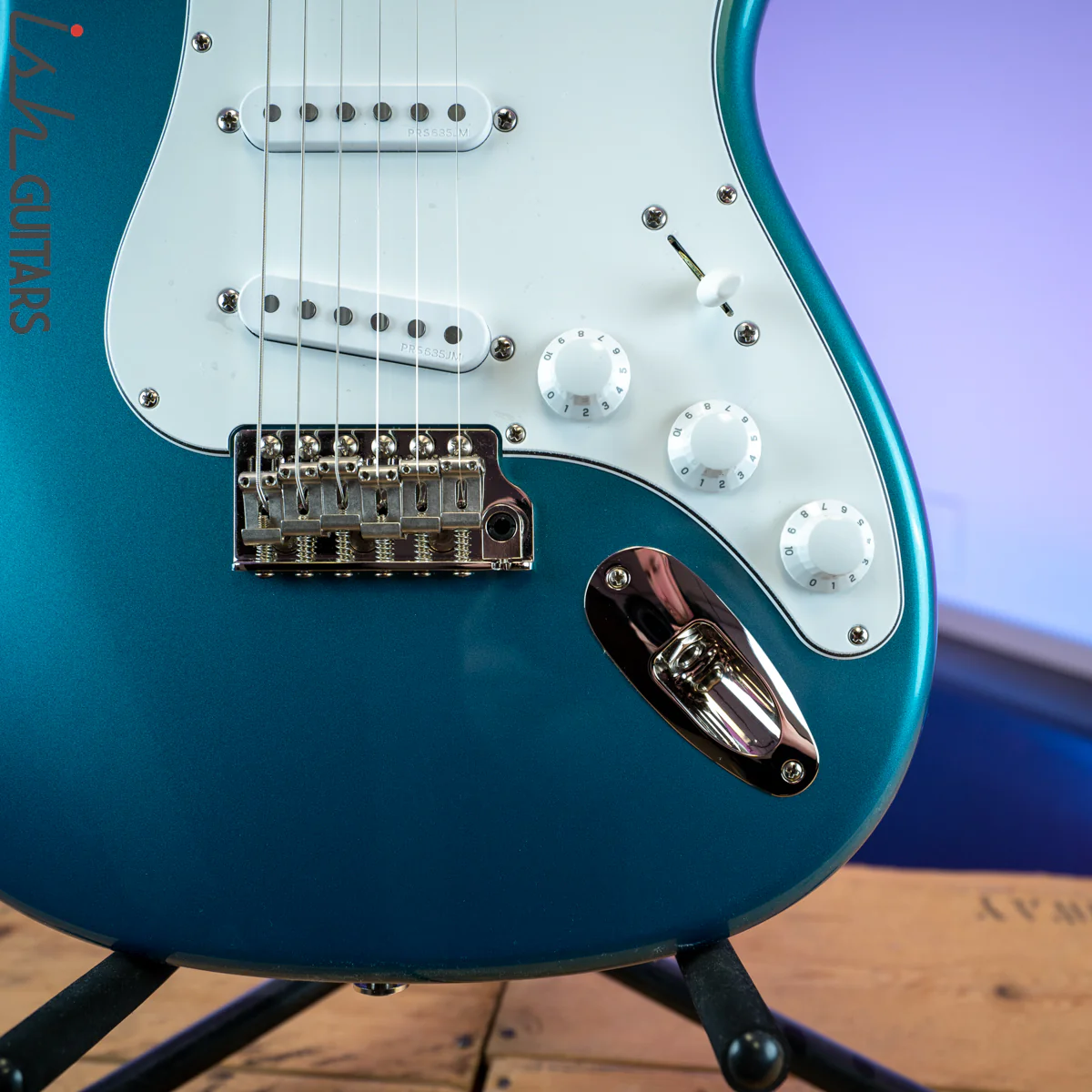 2020 PRS Silver Sky Dodgem Blue Maple Fretboard - Image 4