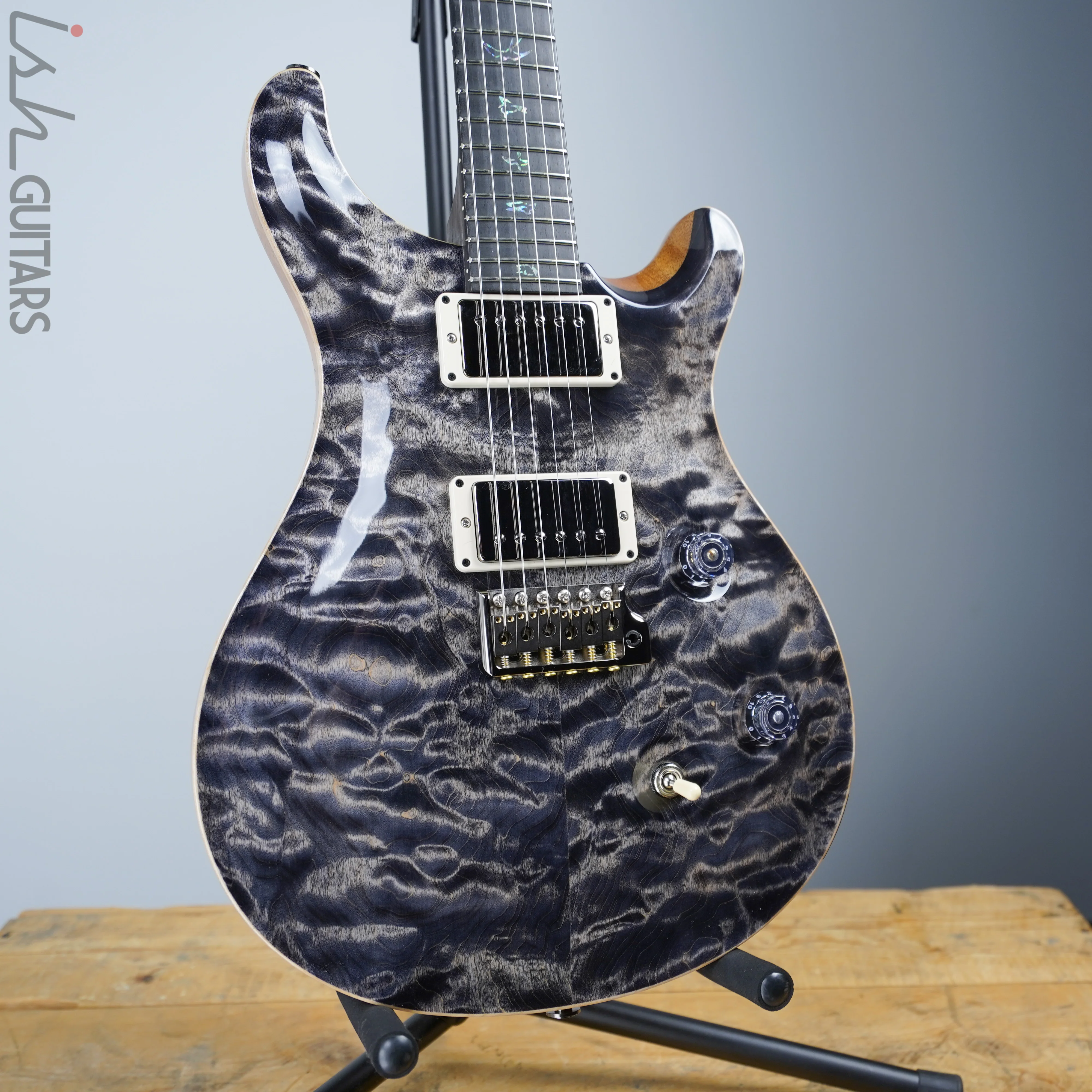 2020 Paul Reed Smith PRS Wood Library Custom 24 Charcoal