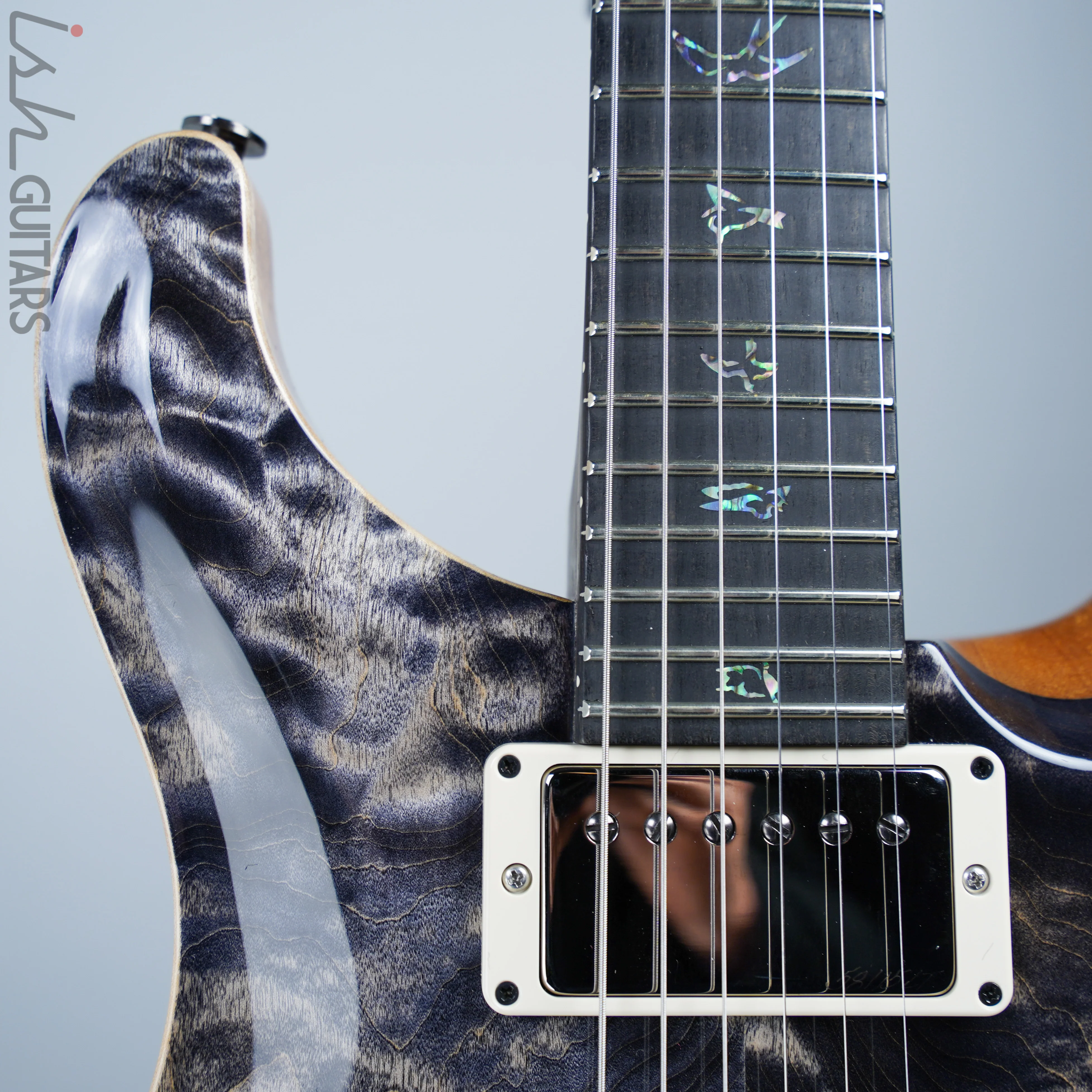 2020 Paul Reed Smith PRS Wood Library Custom 24 Charcoal - Image 3