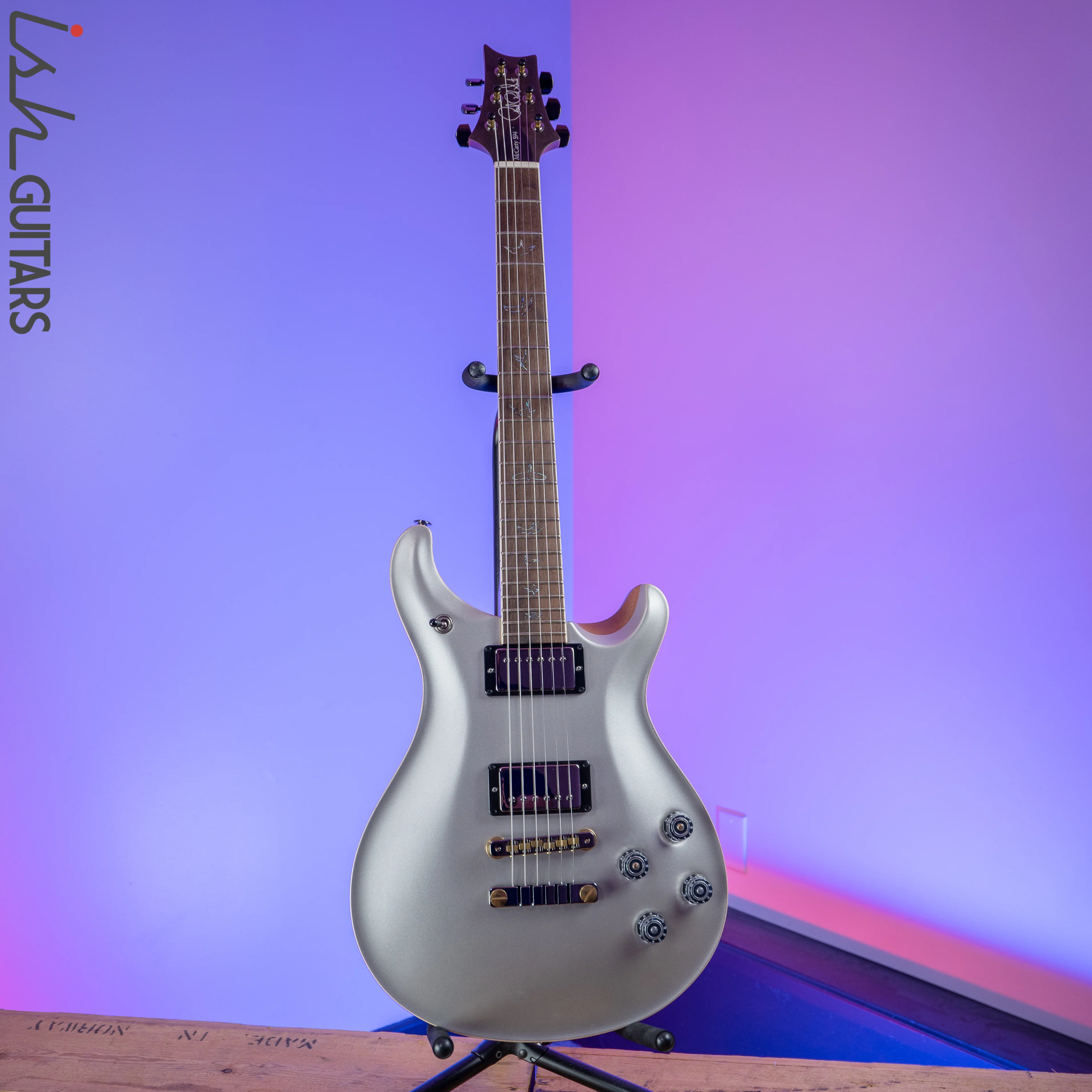 2020 Paul Reed Smith PRS Wood Library McCarty 594 Brazilian Platinum Satin - Image 2