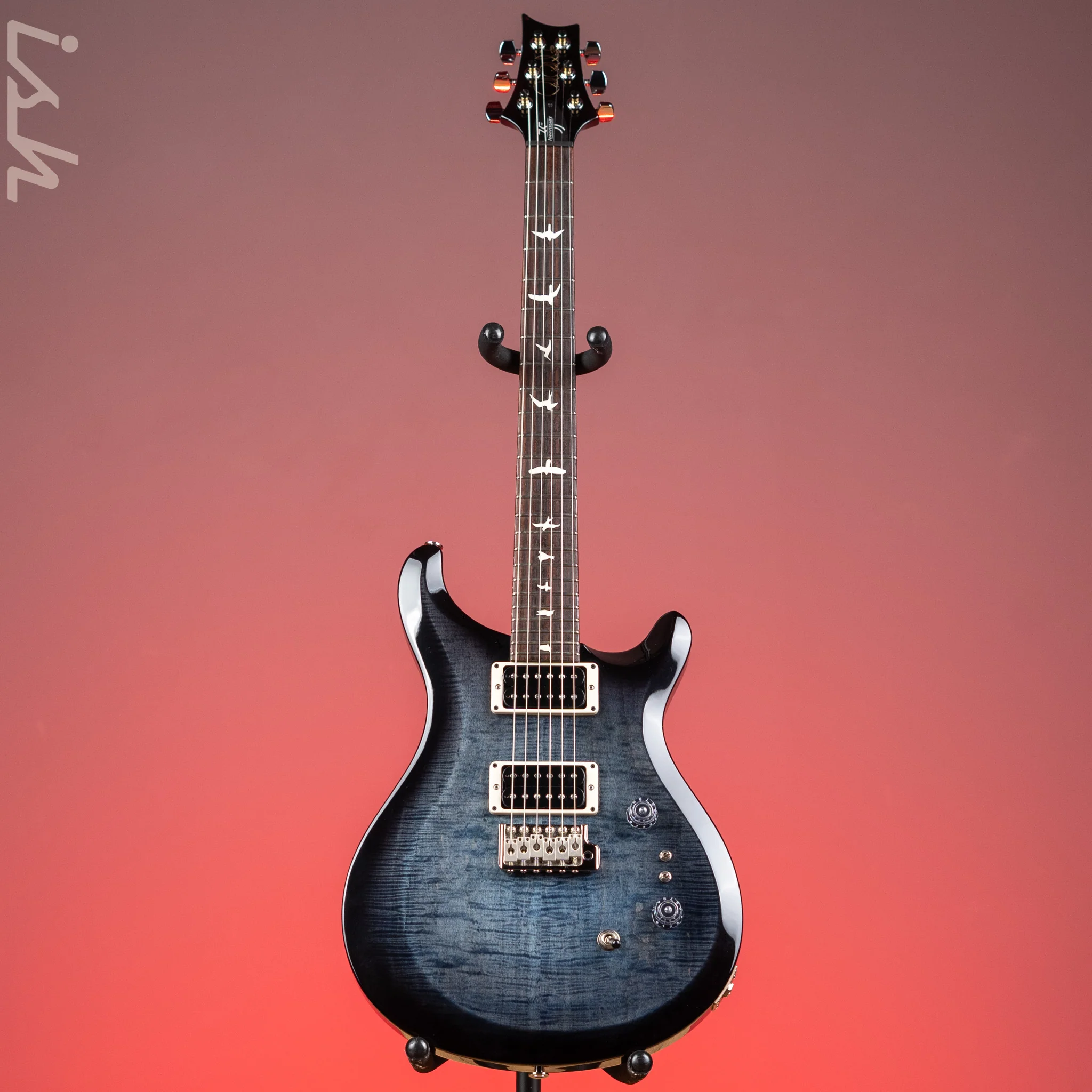 2020 PRS 35th Anniversary S2 Custom 24-08 Whale Blue Smokewrap - Image 2
