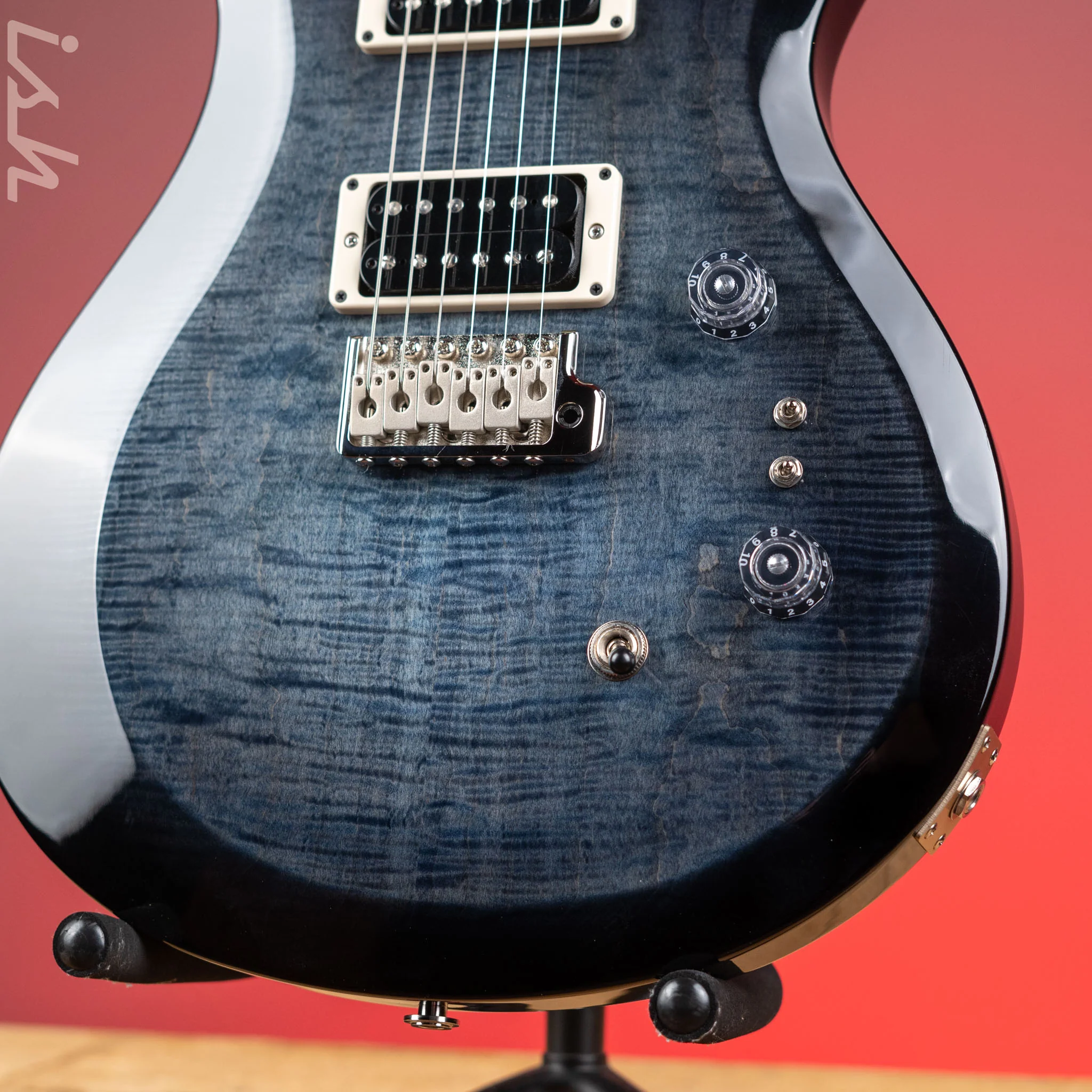 2020 PRS 35th Anniversary S2 Custom 24-08 Whale Blue Smokewrap - Image 4