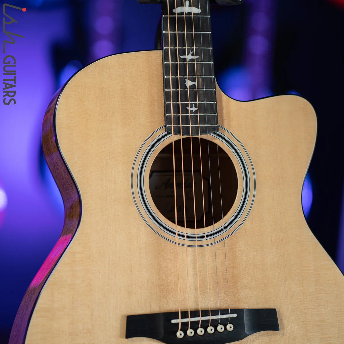 2020 PRS Angelus AX20E Natural Blemished - Image 3