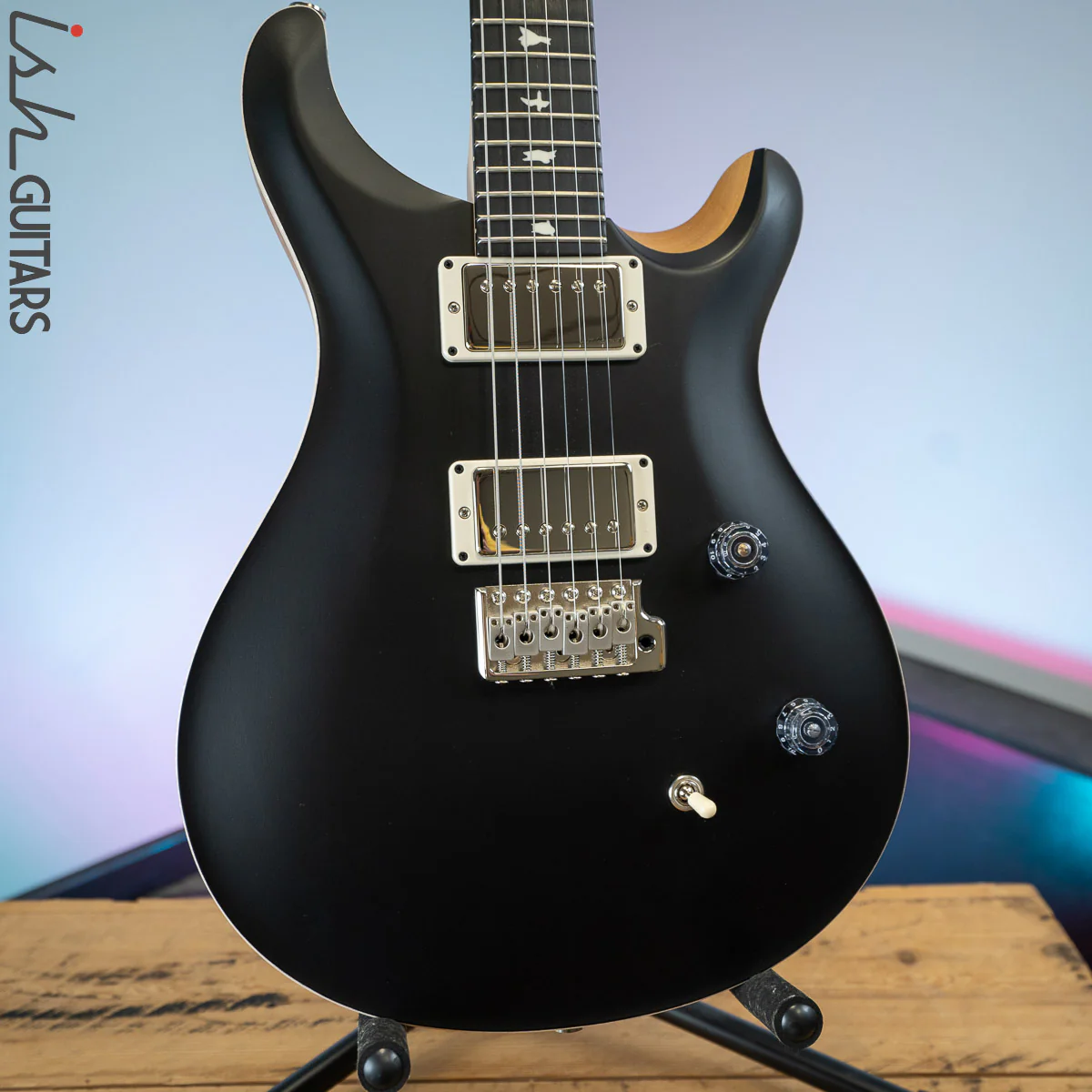 PRS CE 24 Satin Nitro 57/08 Ebony Fretboard Black