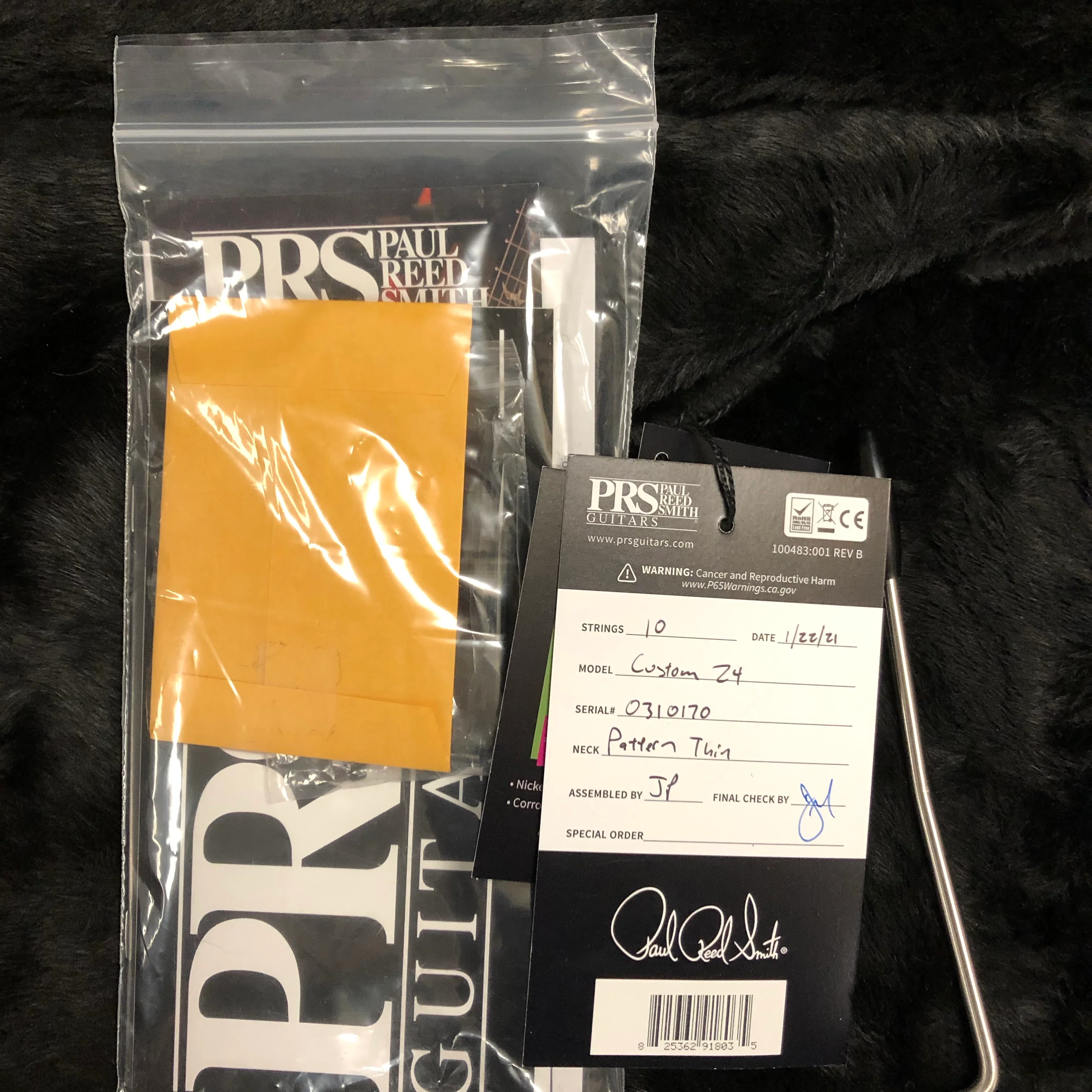 2021 PRS Custom 24 Orange Tiger - Image 16