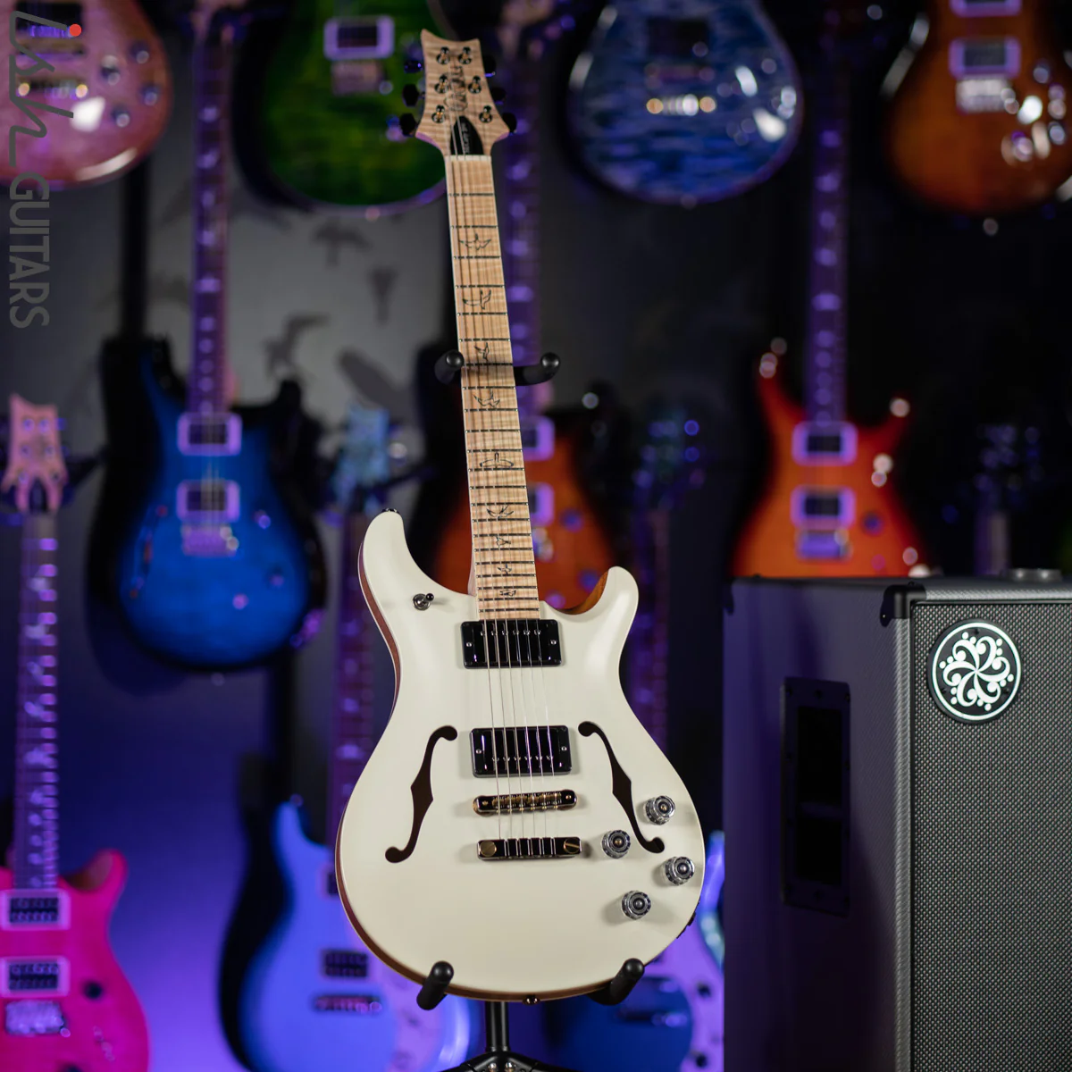 2020 PRS McCarty 594 Hollowbody II Wood Library Antique White Satin - Image 2