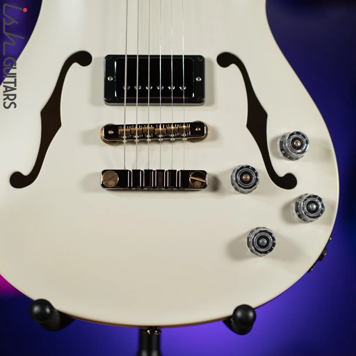 2020 PRS McCarty 594 Hollowbody II Wood Library Antique White Satin - Image 4