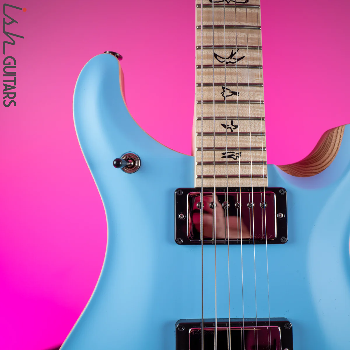2020 PRS Paul Reed Smith McCarty 594 Wood Library Opaque Powder Blue Satin - Image 5