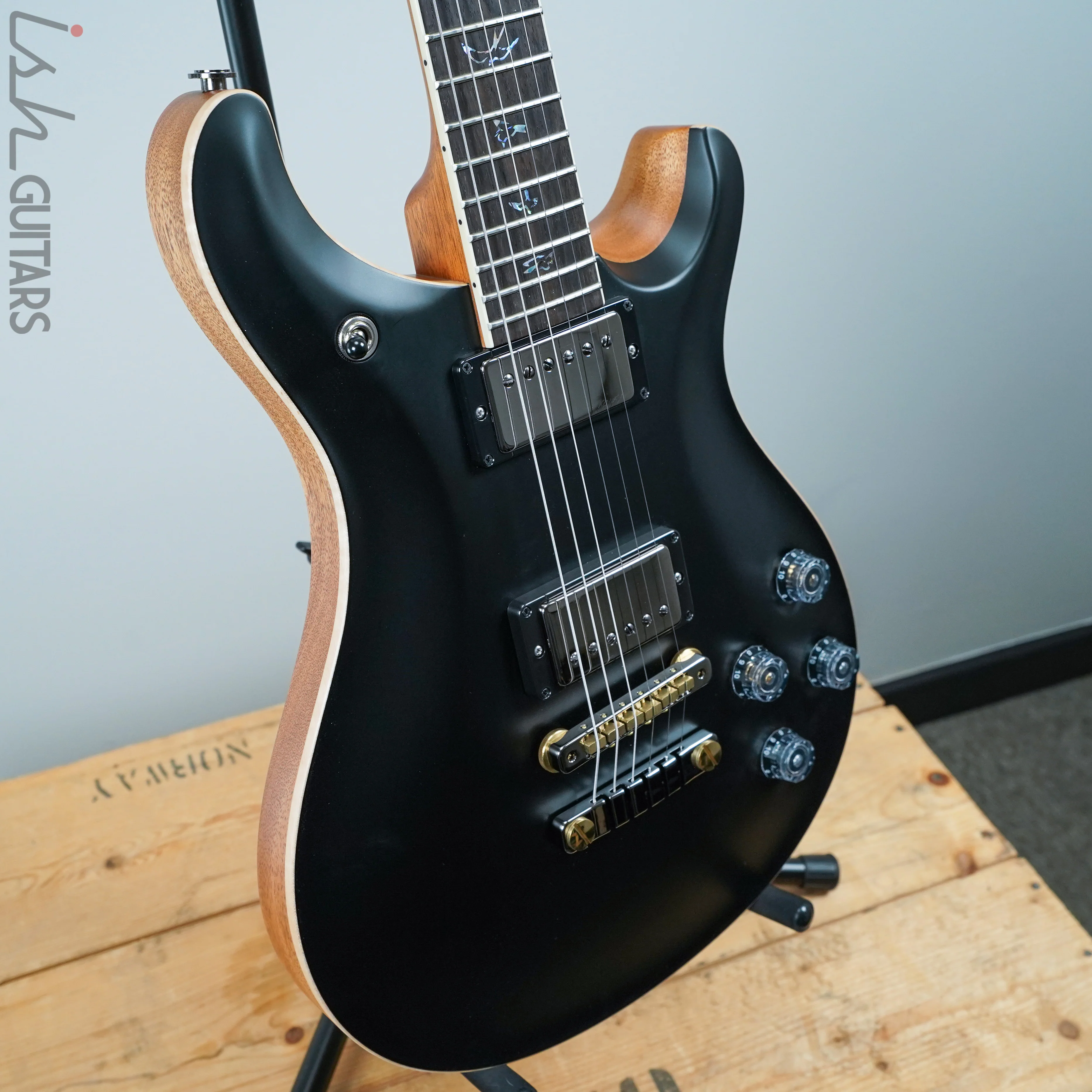 2020 PRS Paul Reed Smith McCarty 594 Wood Library Opaque Satin Black - Image 5