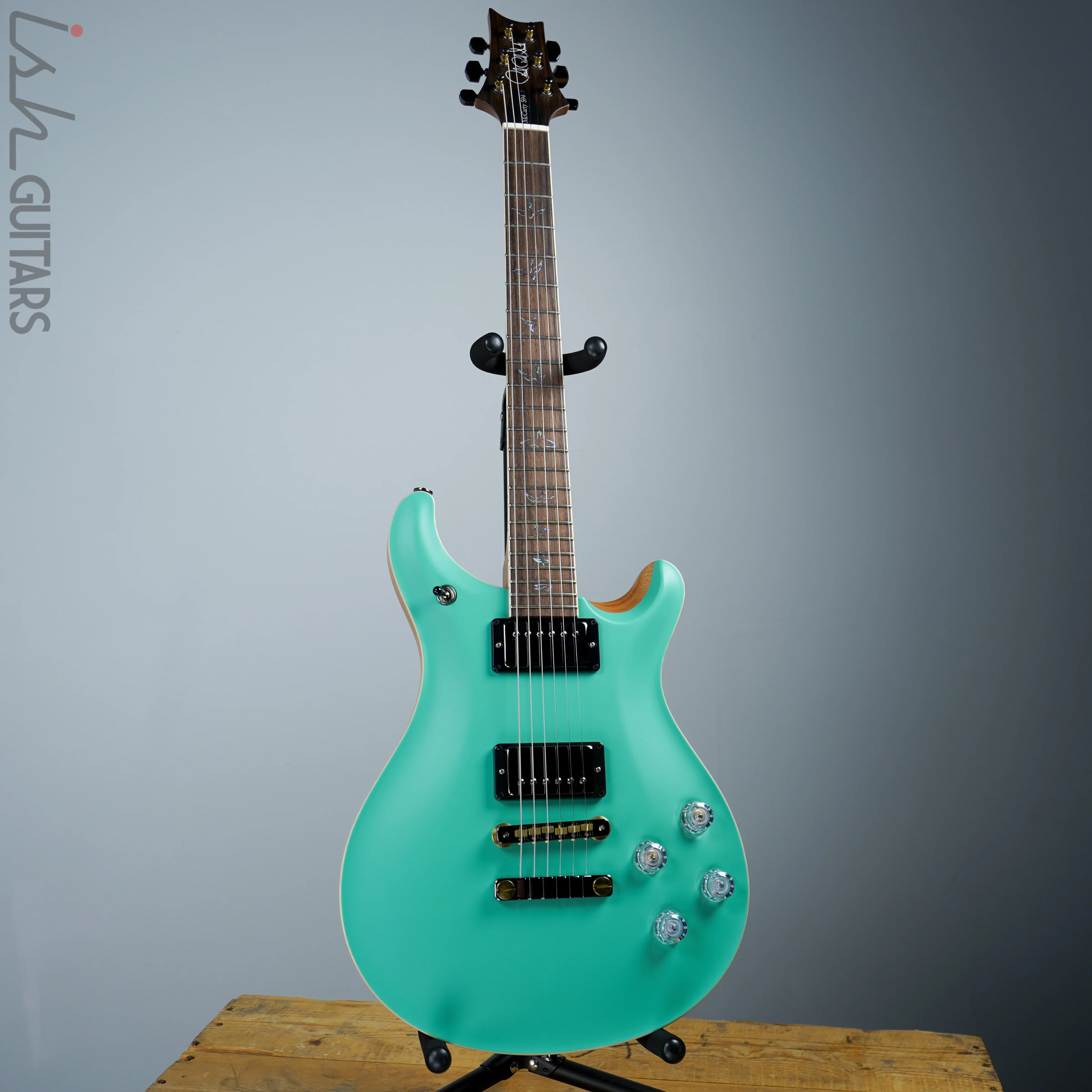 2020 PRS Paul Reed Smith McCarty 594 Wood Library Opaque Seafoam Green Satin - Image 2