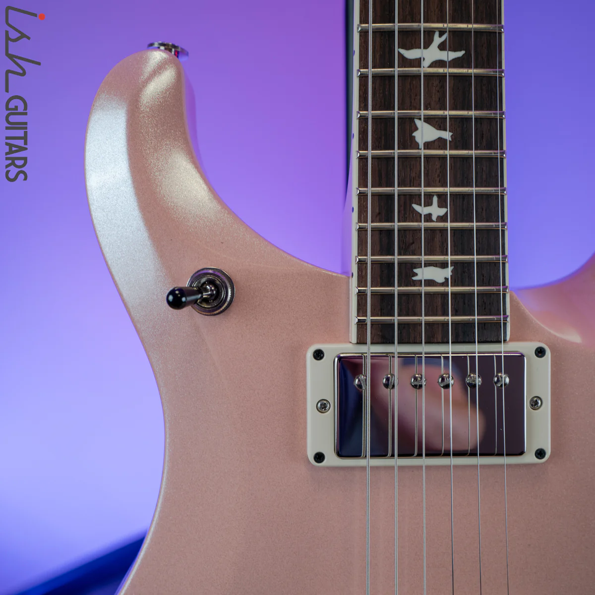 2020 PRS Paul Reed Smith S2 McCarty 594 Custom Color Grandma Hannon Pink Metallic - Image 3