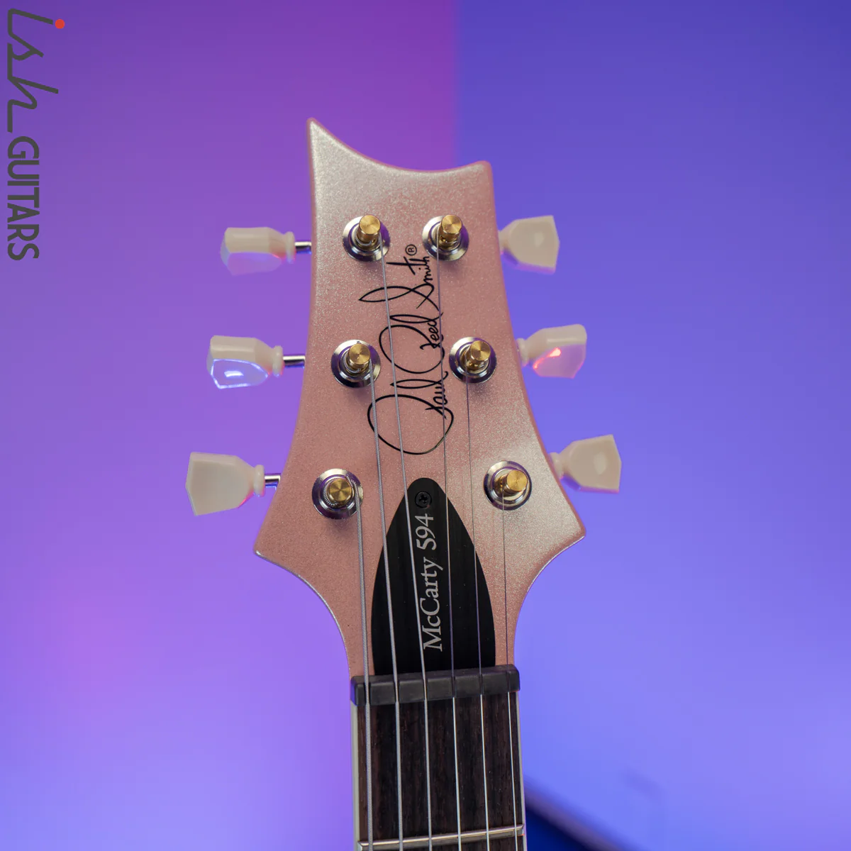 2020 PRS Paul Reed Smith S2 McCarty 594 Custom Color Grandma Hannon Pink Metallic - Image 6