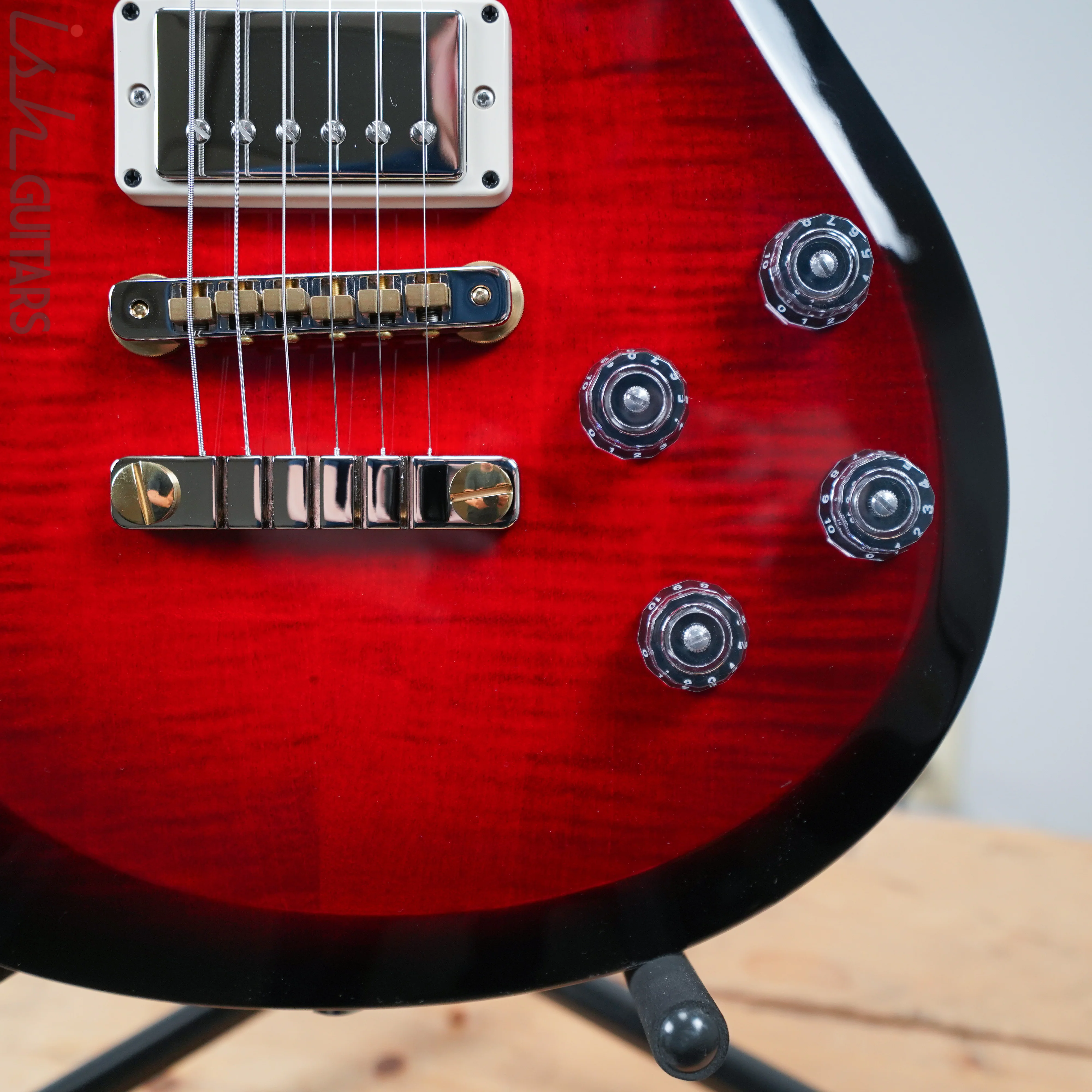 2020 PRS Paul Reed Smith S2 McCarty 594 Custom Color Scarlet Red Smokeburst - Image 4