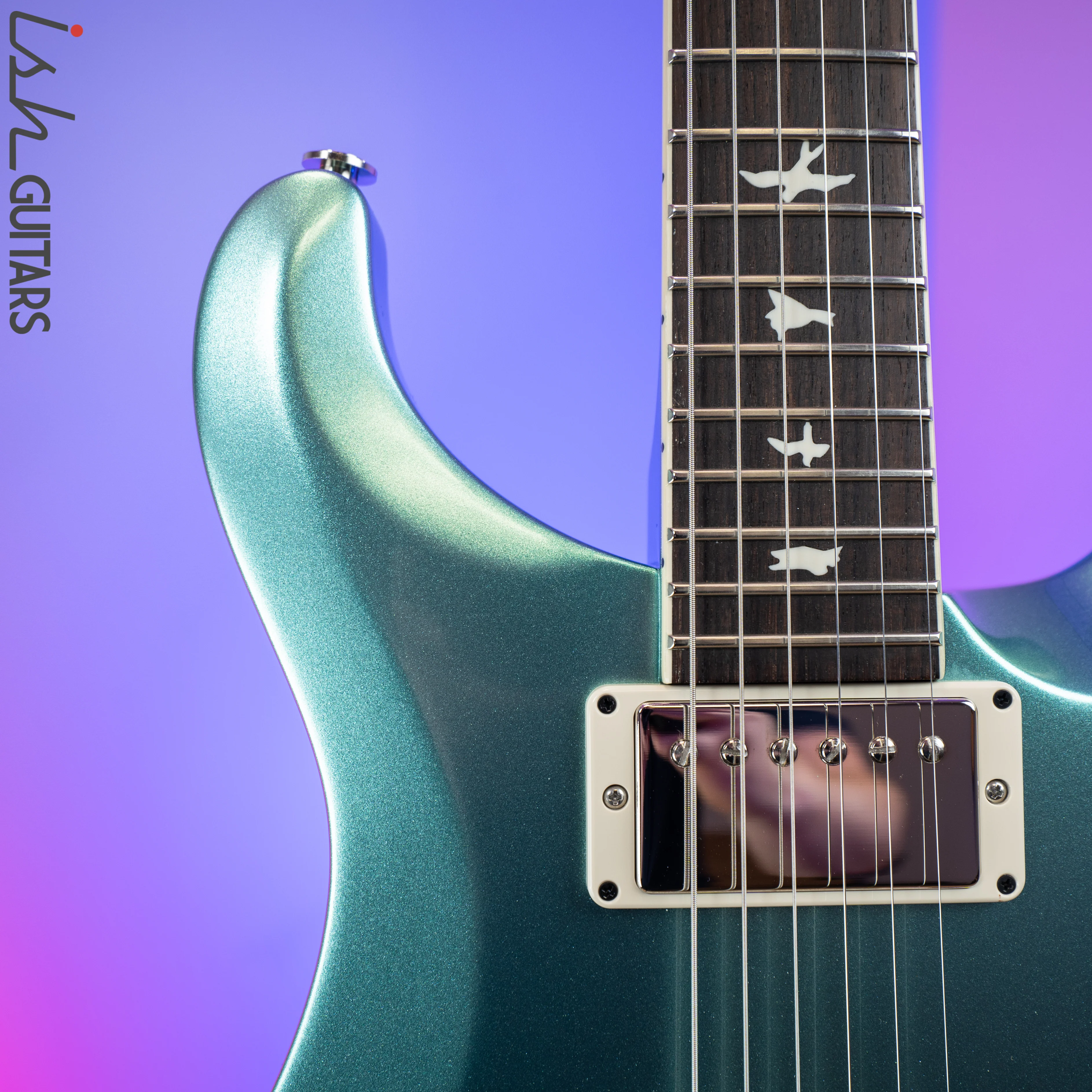 2020 PRS S2 McCarty 594 Thinline Frost Green Metallic - Image 3
