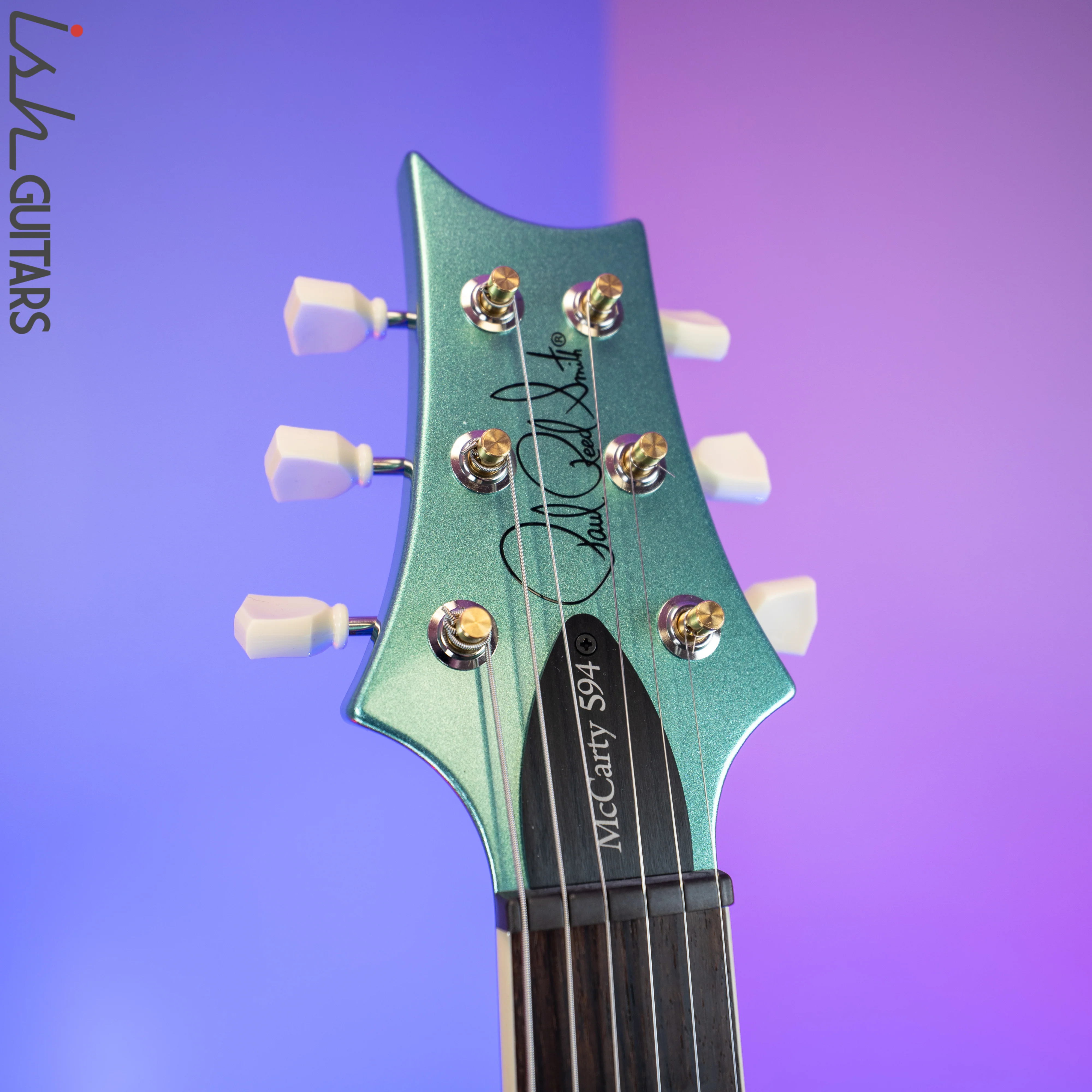 2020 PRS S2 McCarty 594 Thinline Frost Green Metallic - Image 5
