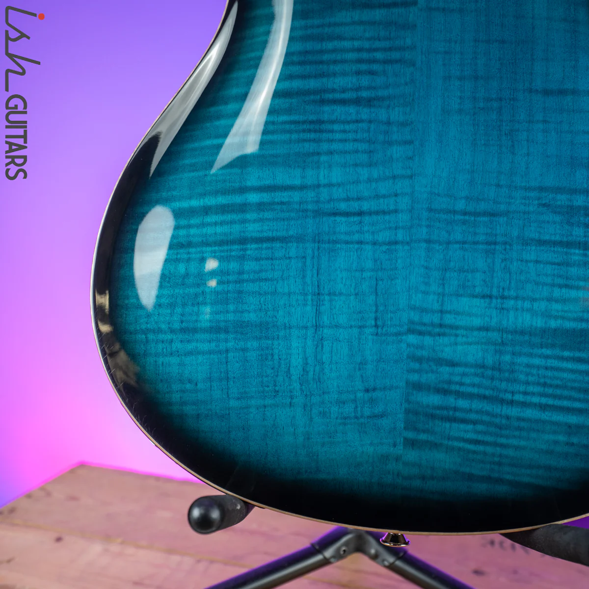 2020 PRS Paul Reed Smith SE Hollowbody II Piezo Peacock Blue - Image 10
