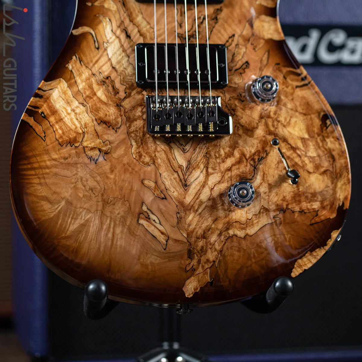 2020 PRS Private Stock Custom 24 Spalted Maple Smoked Burst - Image 5