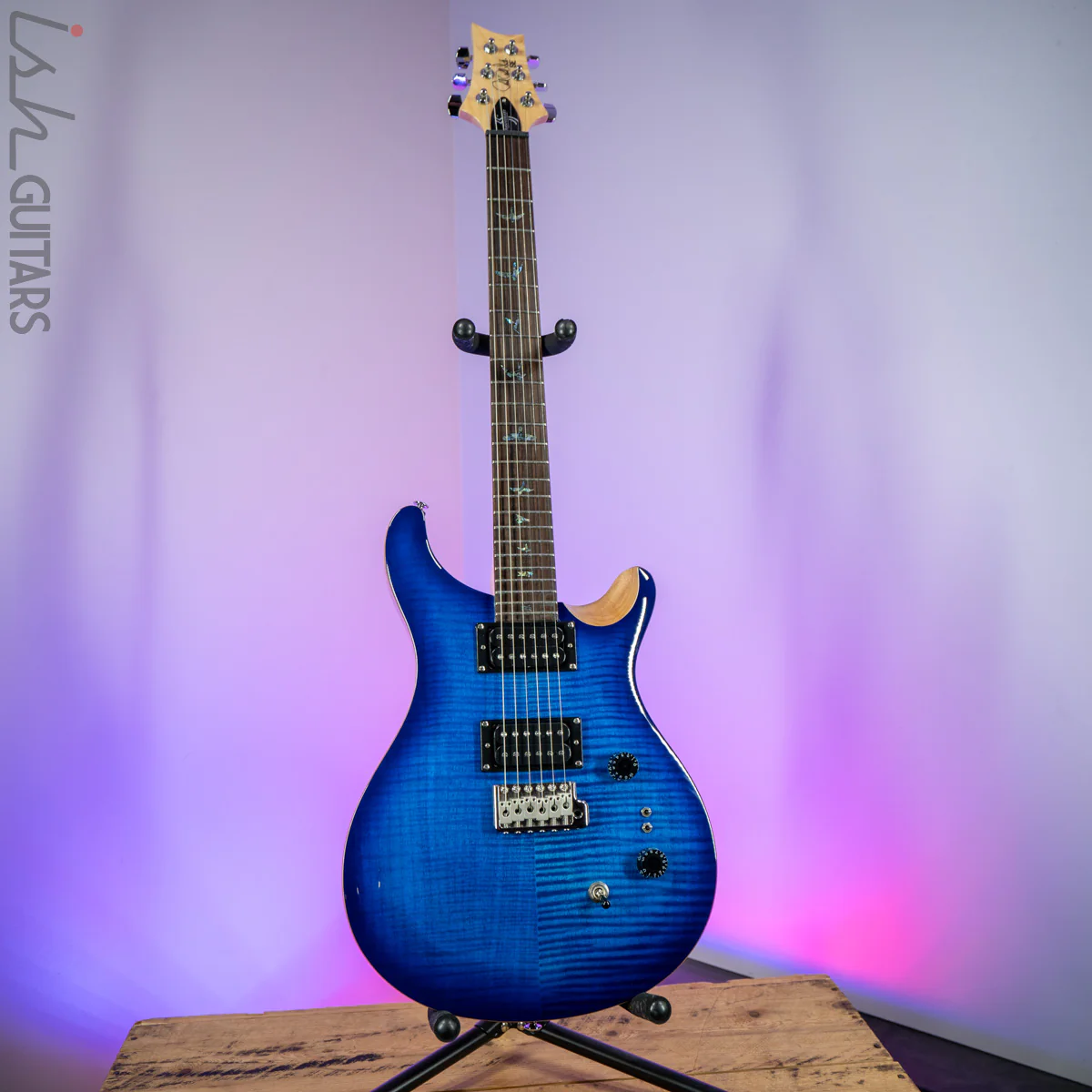 PRS SE Custom 24 Faded Blue Burst 35th Anniversary - Image 2