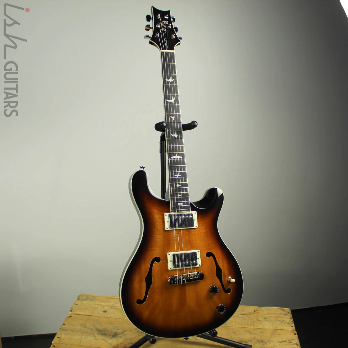 2020 PRS SE Hollowbody Standard McCarty Tobacco Sunburst - Image 2