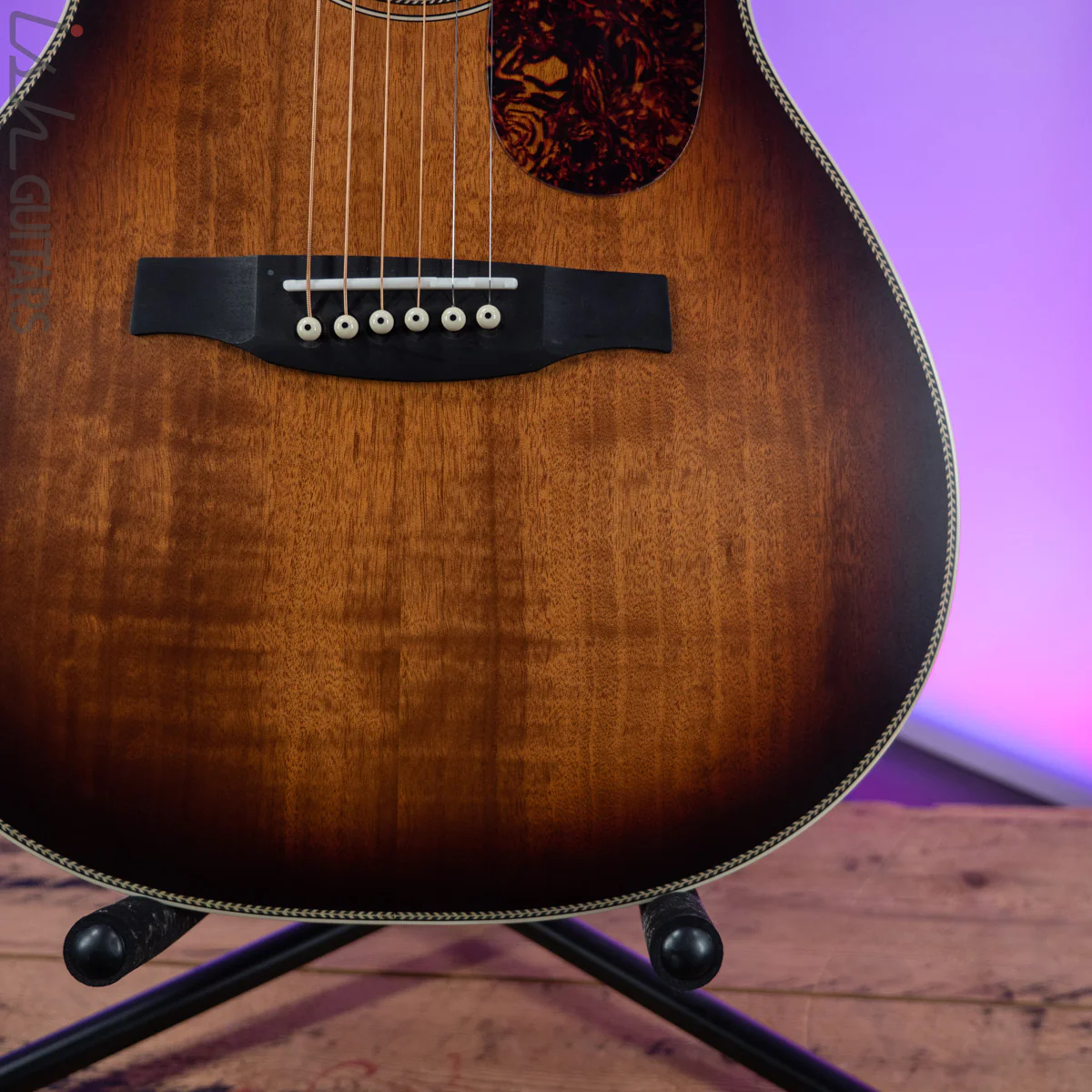 PRS SE Tonare P20E Tobacco Sunburst Acoustic Electric - Image 4