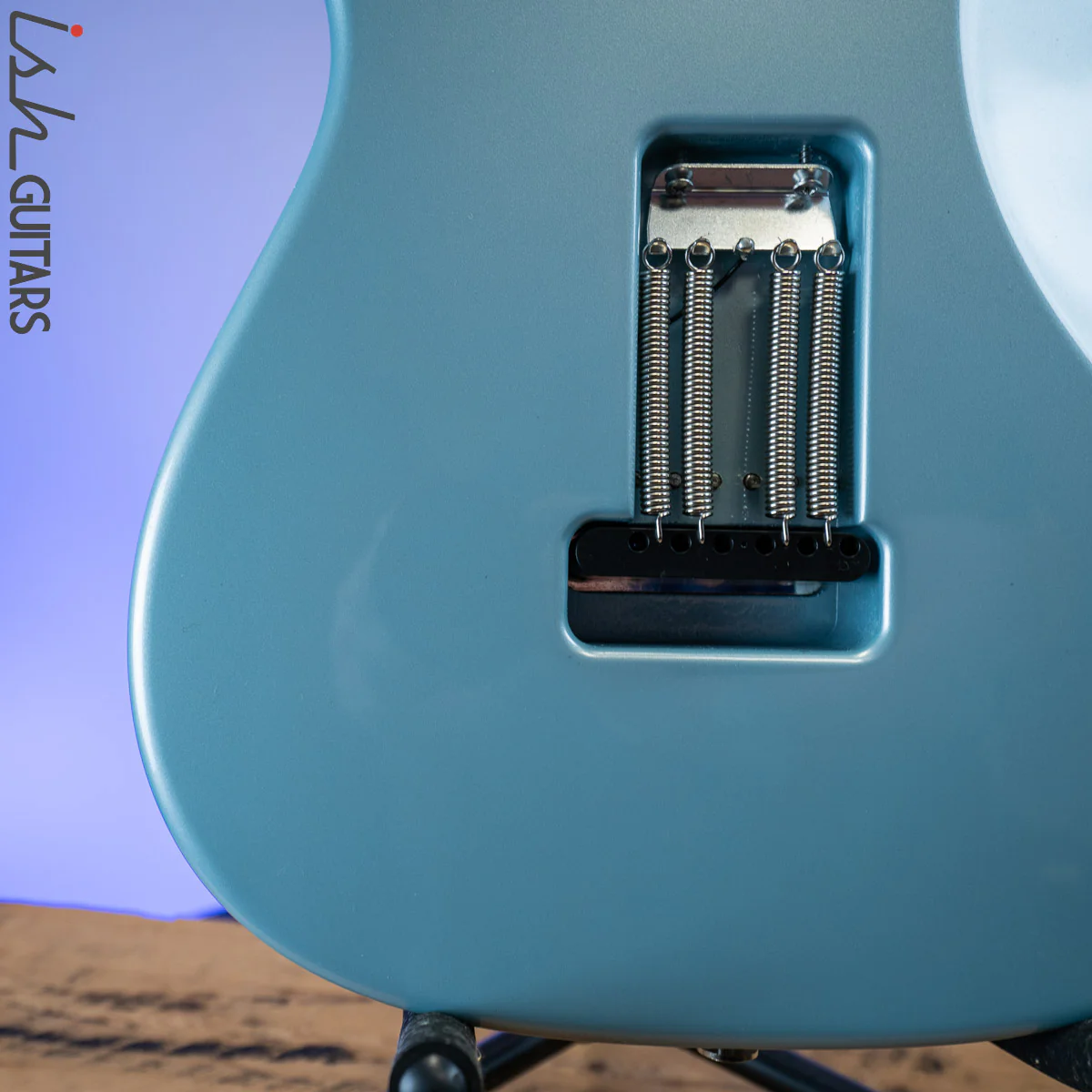 PRS Silver Polar Blue Maple Fretboard - Image 11