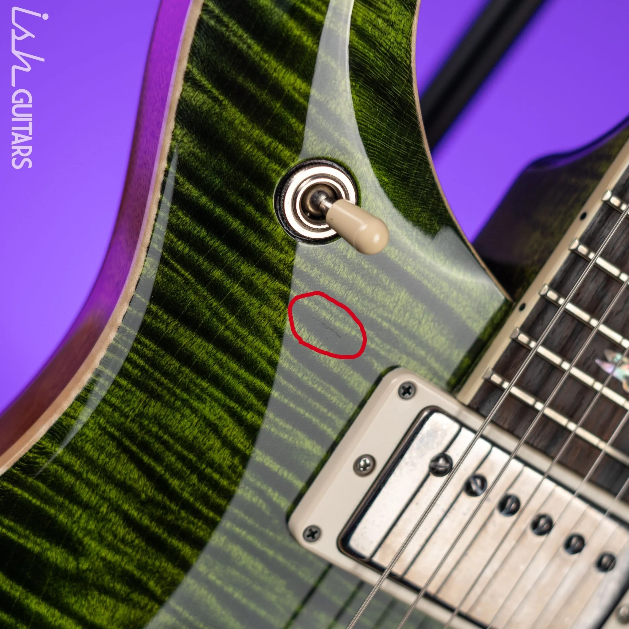 2020 PRS Wood Library McCarty 594 Semi-Hollow Jade - Image 5
