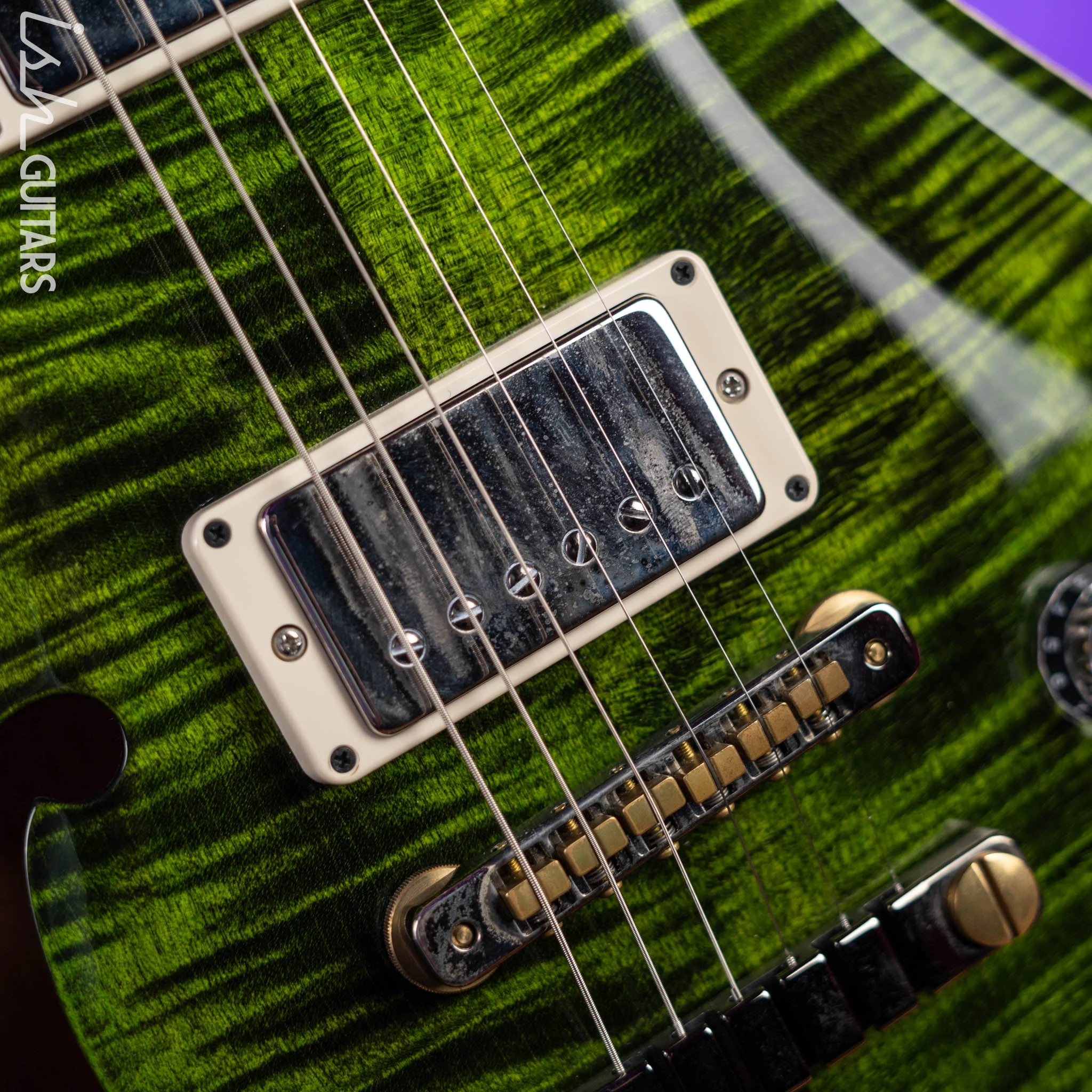 2020 PRS Wood Library McCarty 594 Semi-Hollow Jade - Image 7