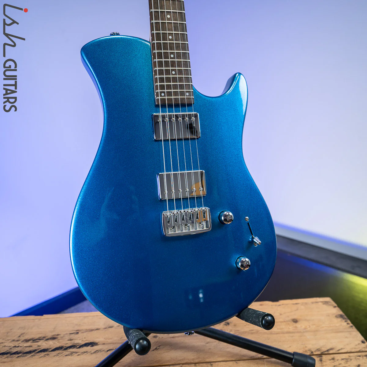 Trinity by Relish Metallic Blue w/ Extra Pickups