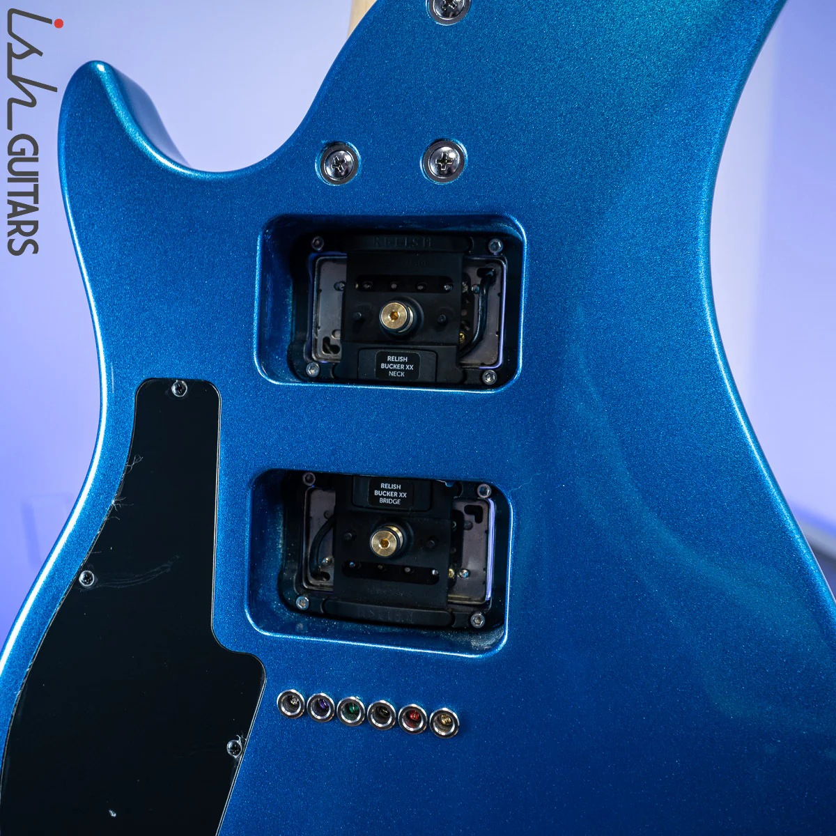 Trinity by Relish Metallic Blue w/ Extra Pickups - Image 10