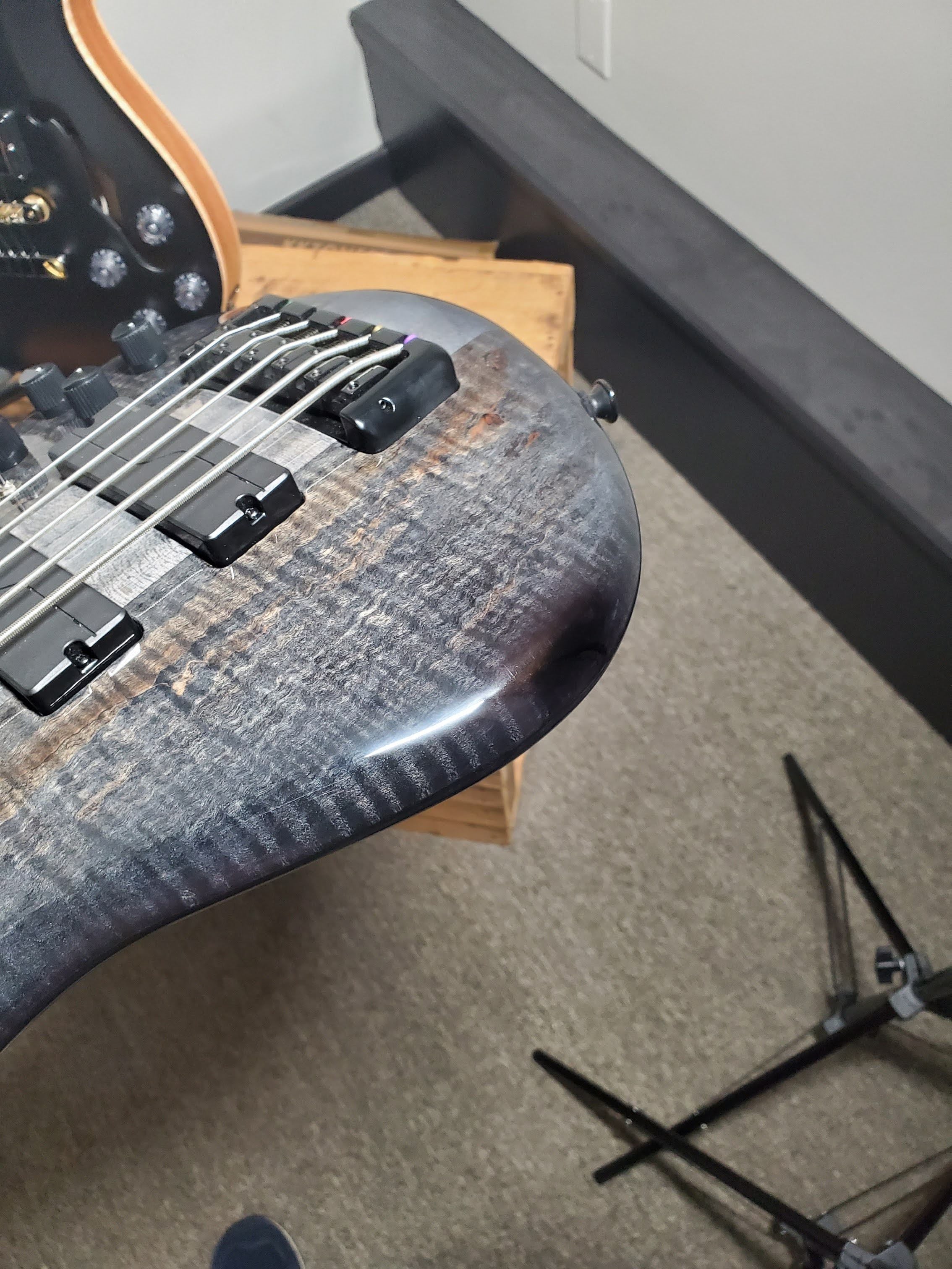 2020 Spector Euro 5LT Limited Edition Black Repaired - Image 15