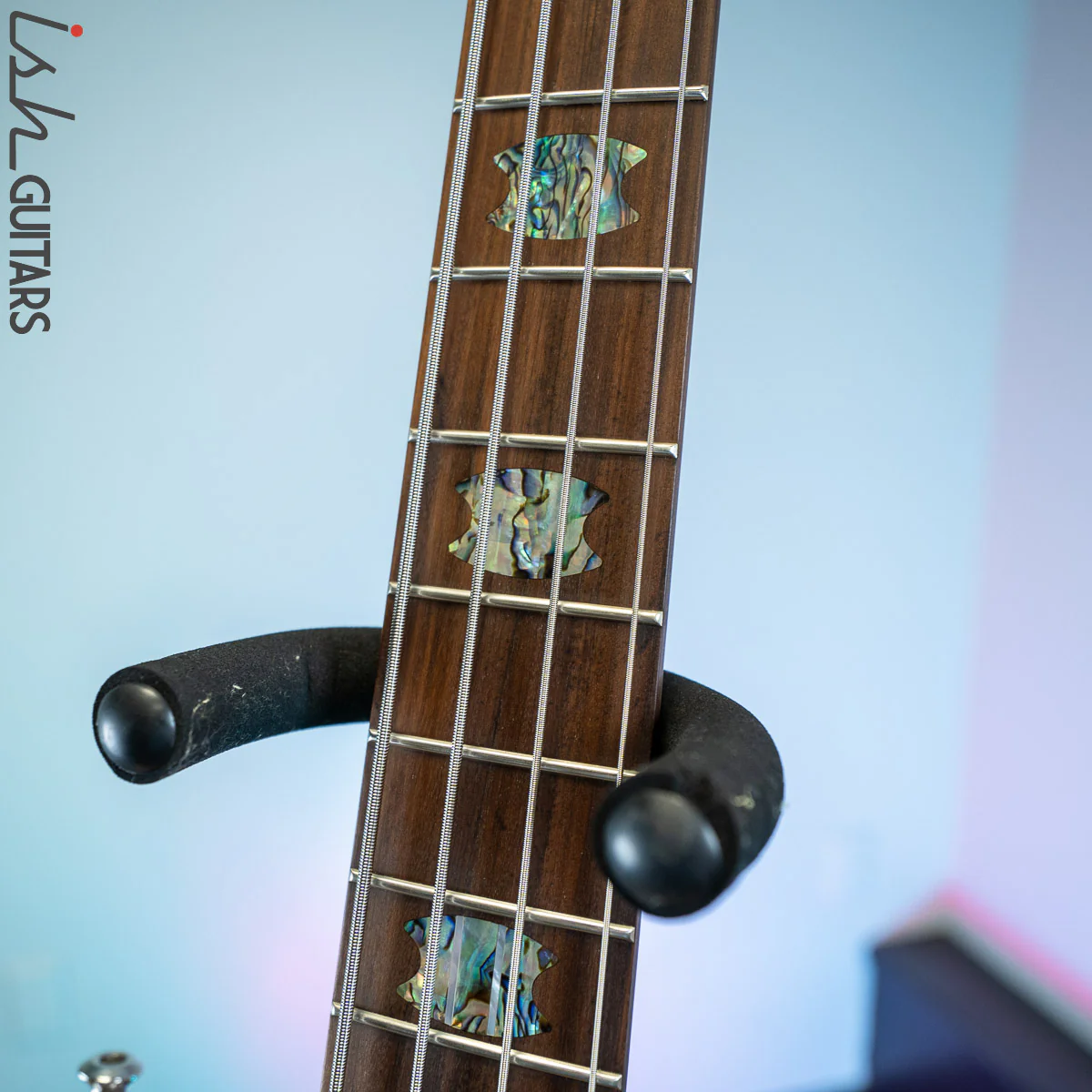Spector NS-2BO Blue Tie Dye 4 String Bass Guitar - Image 6