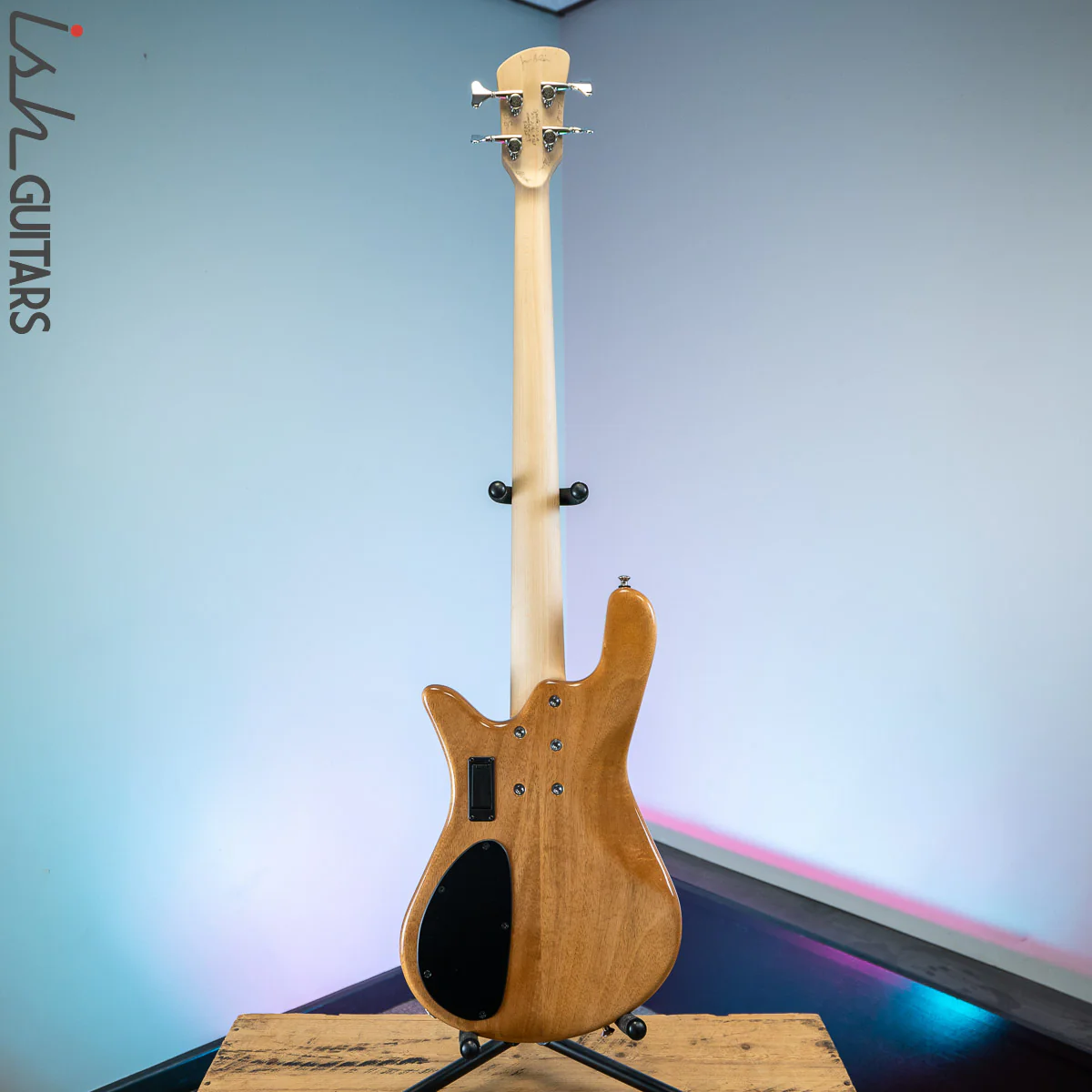 Spector NS-2BO Blue Tie Dye 4 String Bass Guitar - Image 8