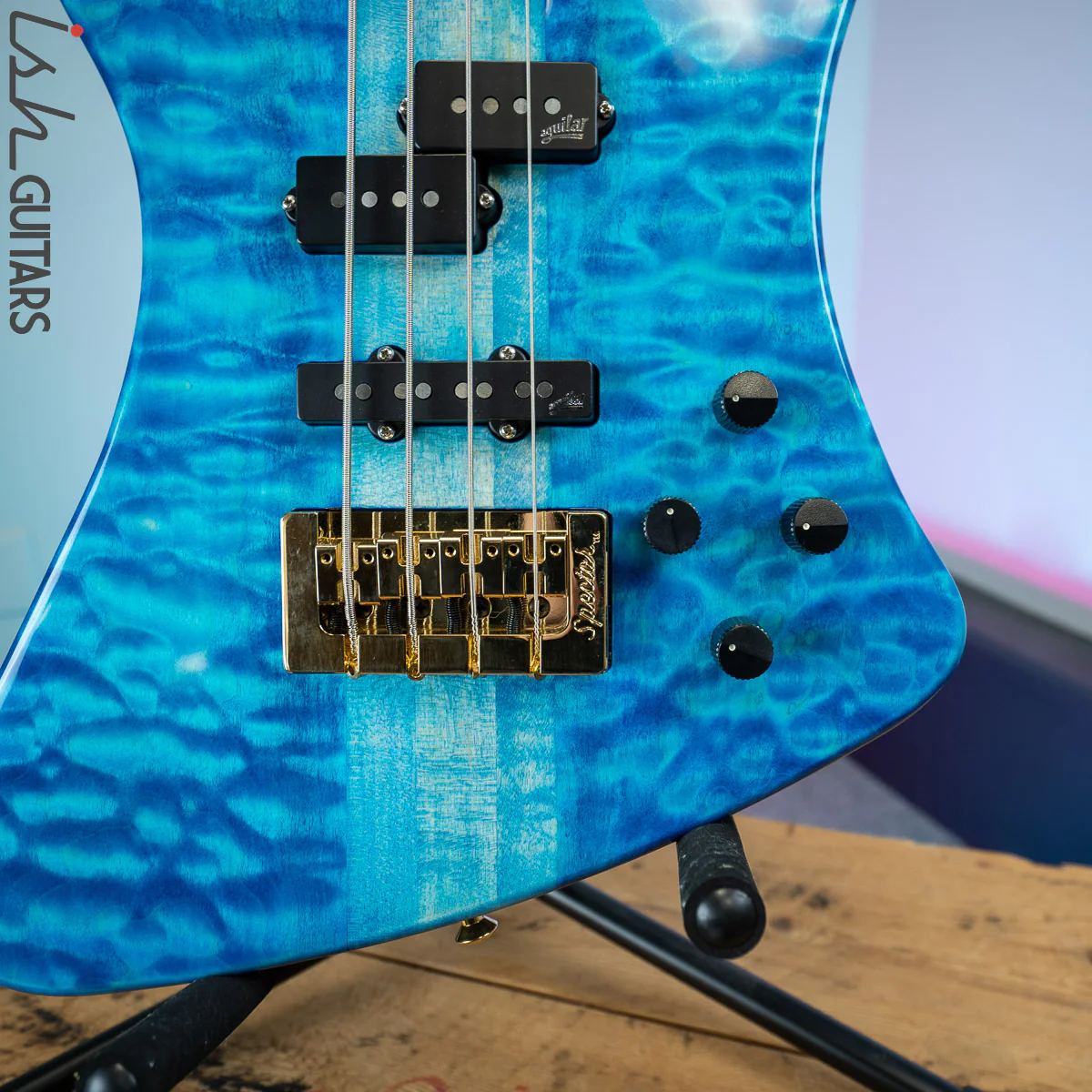 2020 Spector NS-2X Bahama Blue Gloss - Image 4