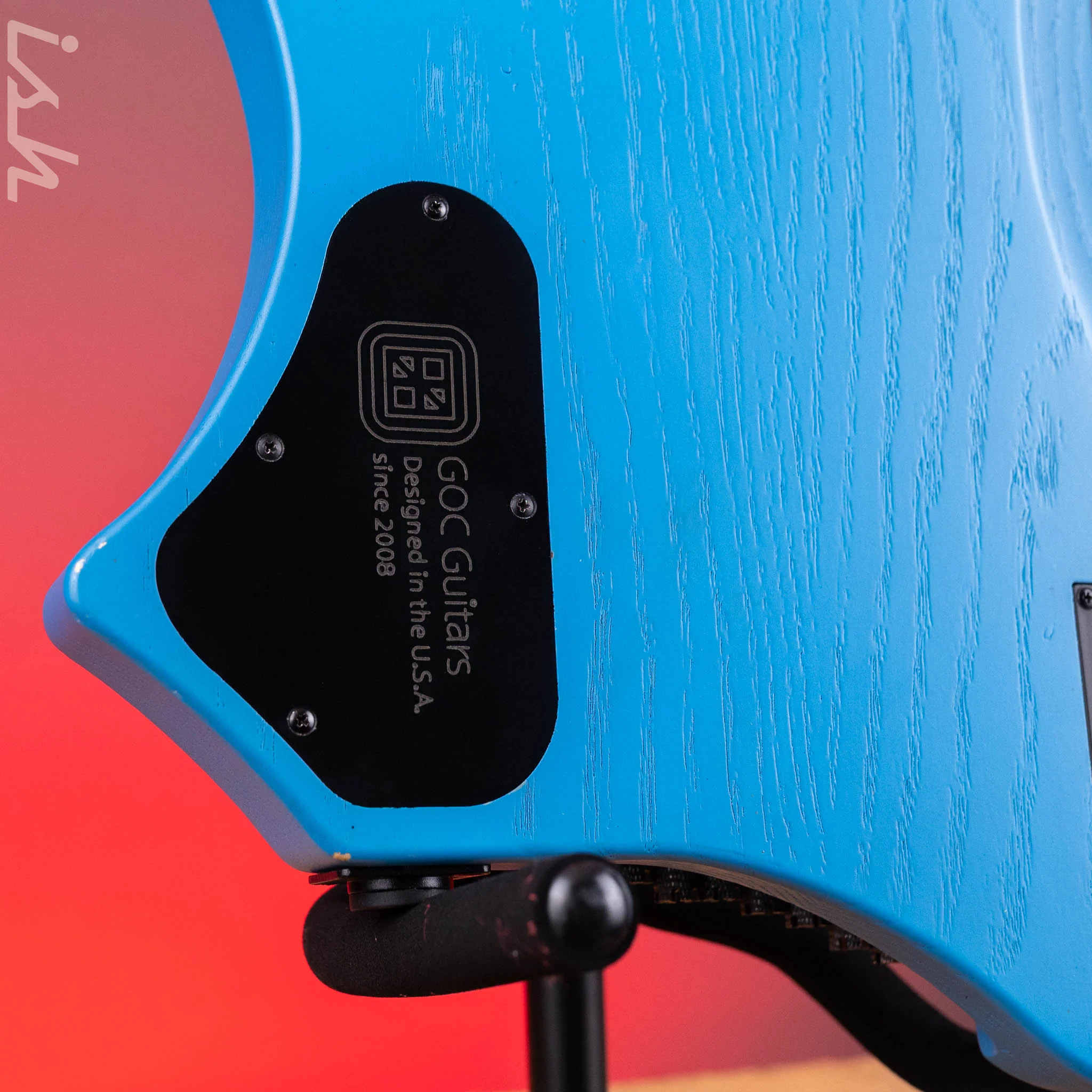 2020s GOC Satya 8-String Guitar Blue - Image 11