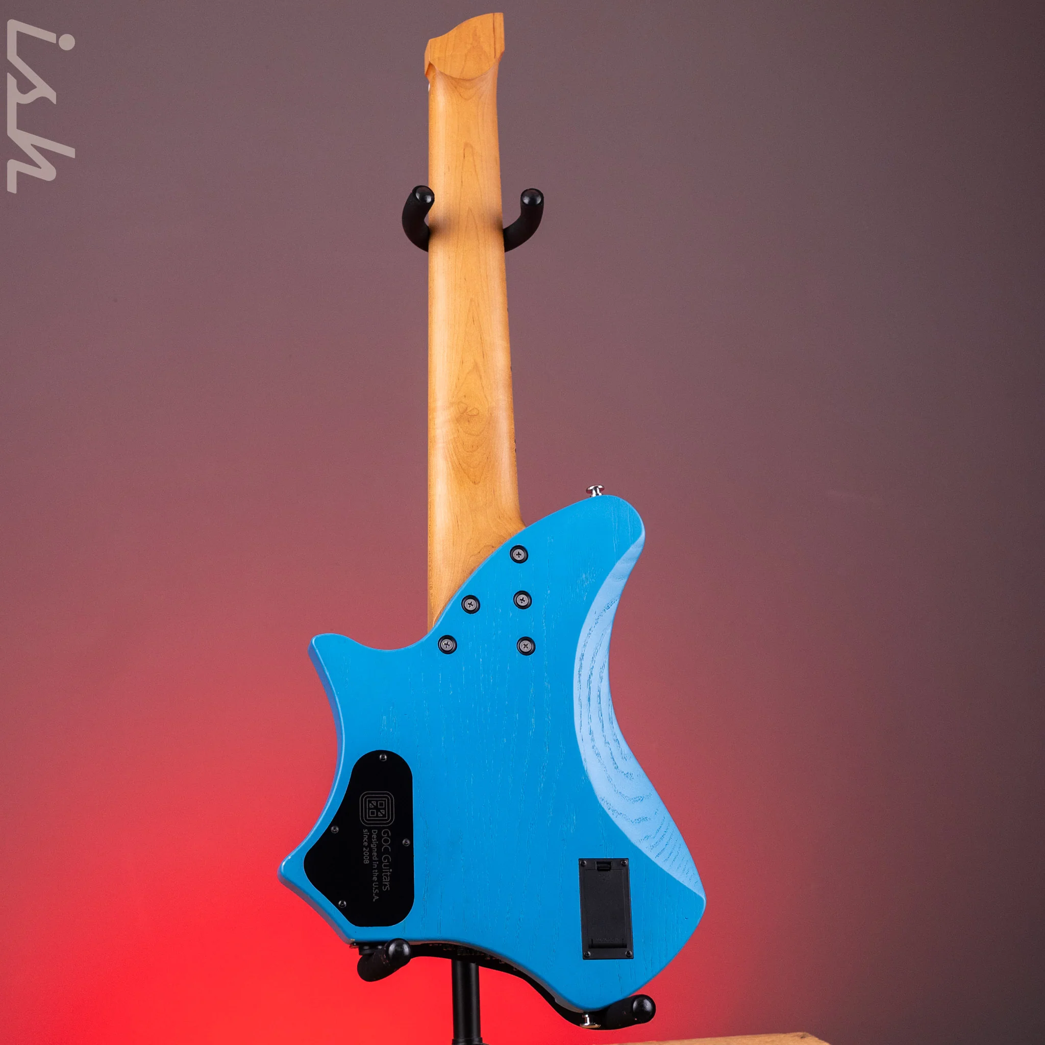 2020s GOC Satya 8-String Guitar Blue - Image 8