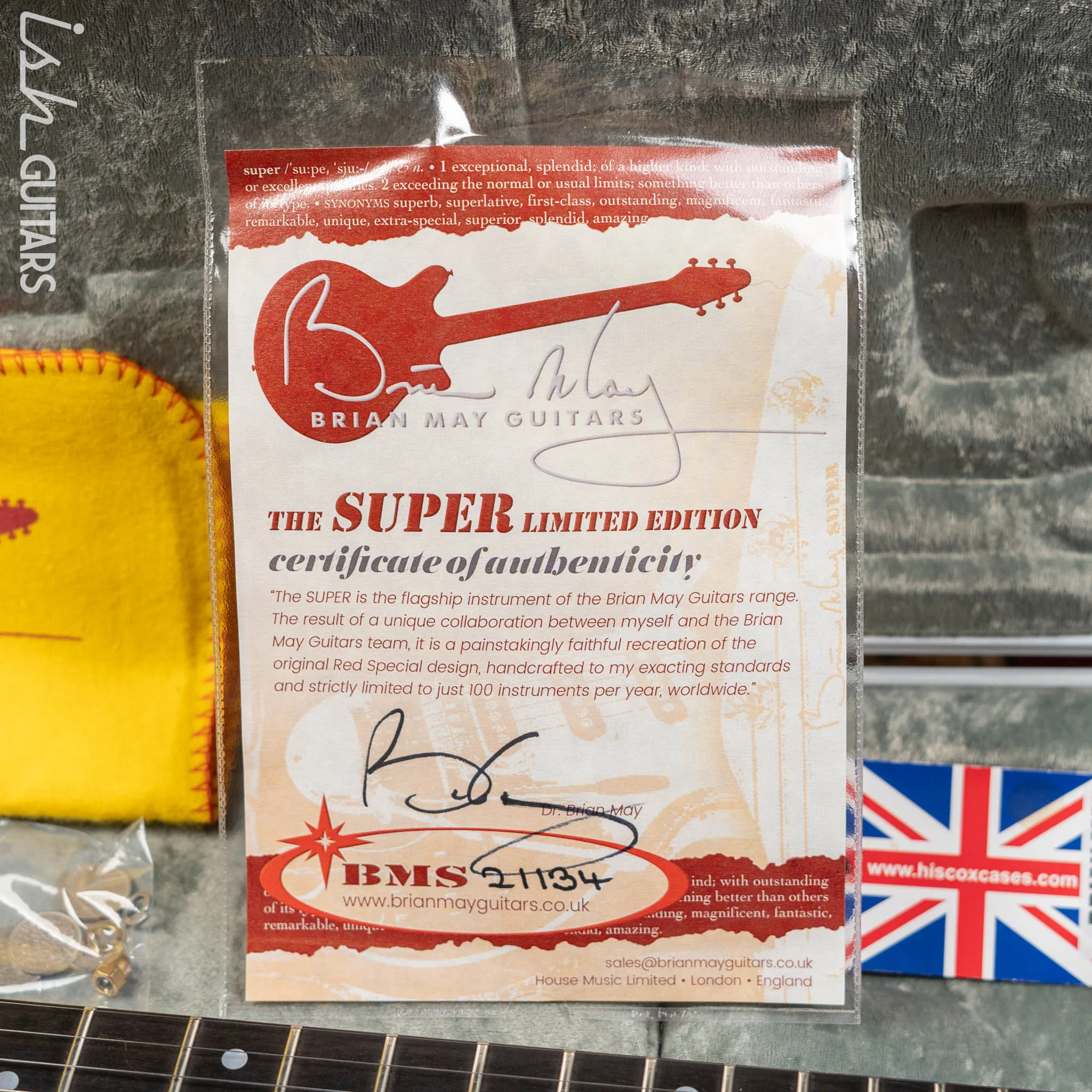 2021 BMG Brian May Super Red Special - Image 19