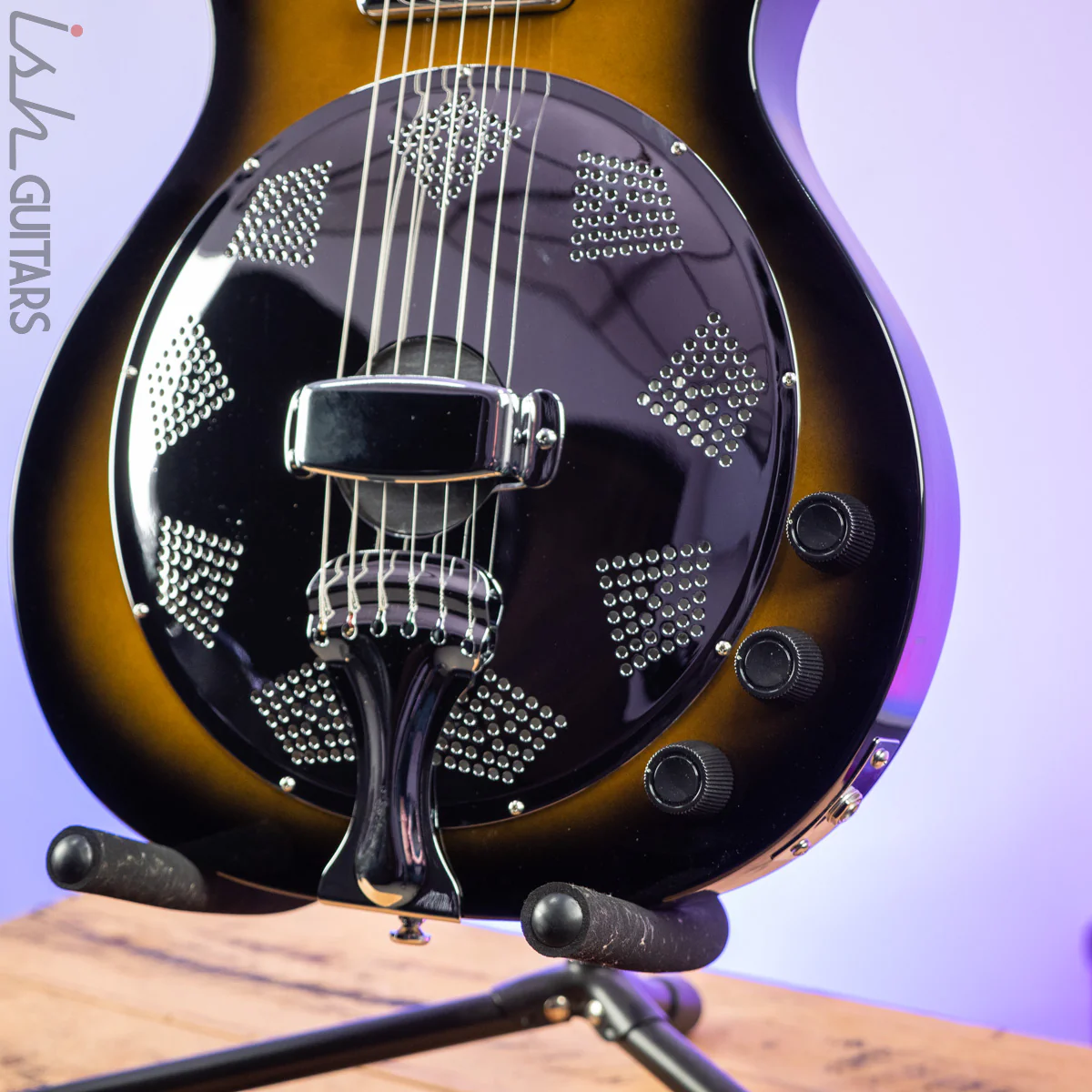 Danelectro '59 Resonator Tobacco Sunburst - Image 4