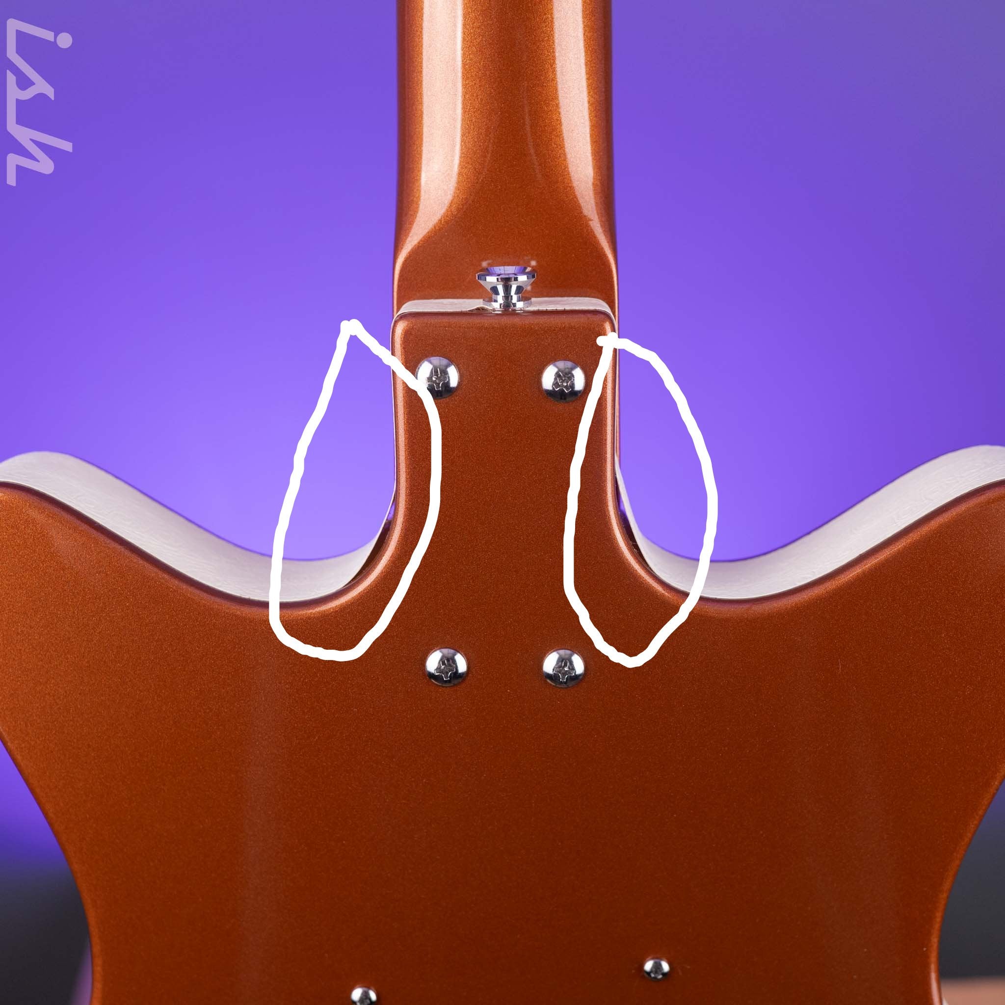2021 Danelectro 59M NOS Orange Metalflake - Image 11