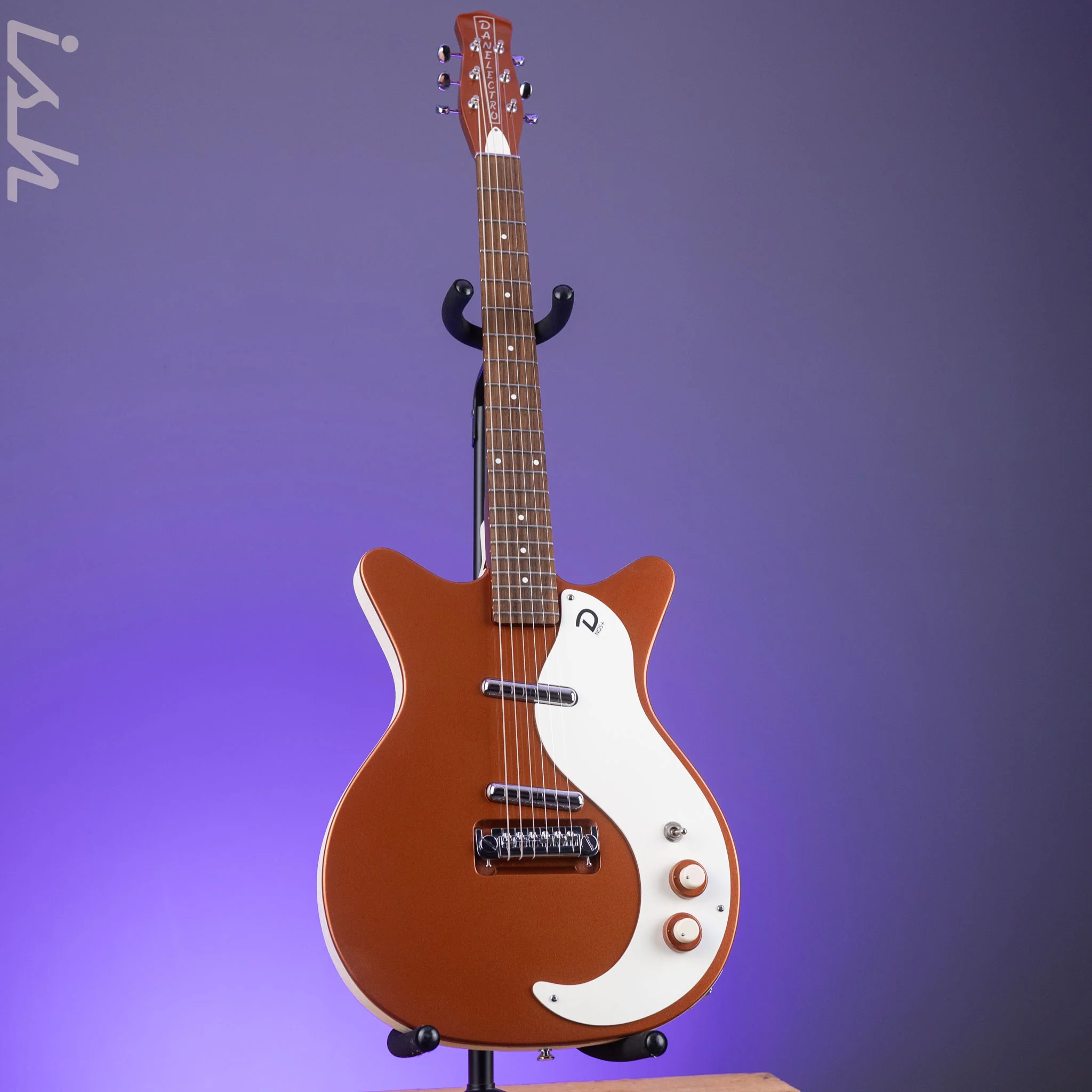 2021 Danelectro 59M NOS Orange Metalflake - Image 2