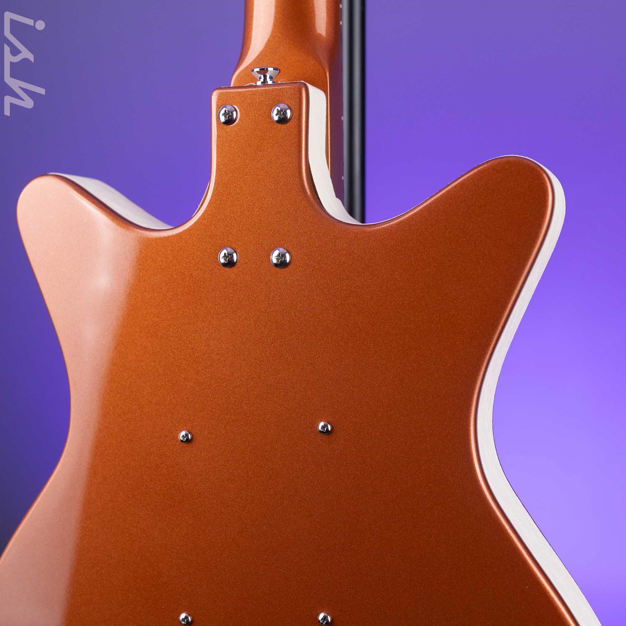 2021 Danelectro 59M NOS Orange Metalflake - Image 9
