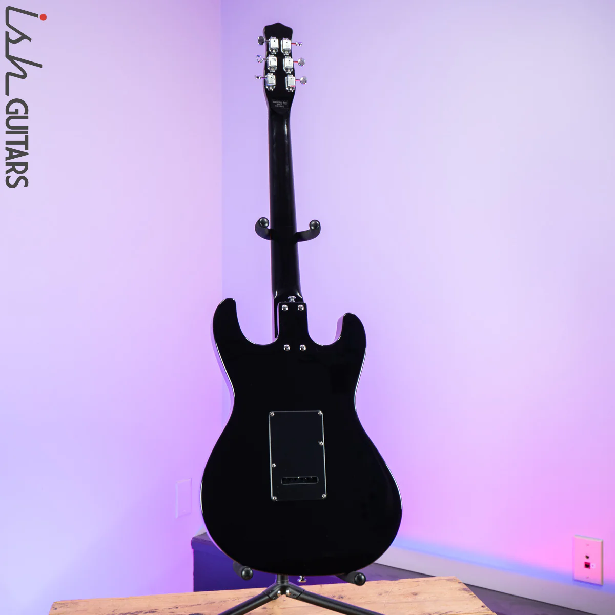 Danelectro 64XT Black w/ Marble Pickguard Prototype - Image 9