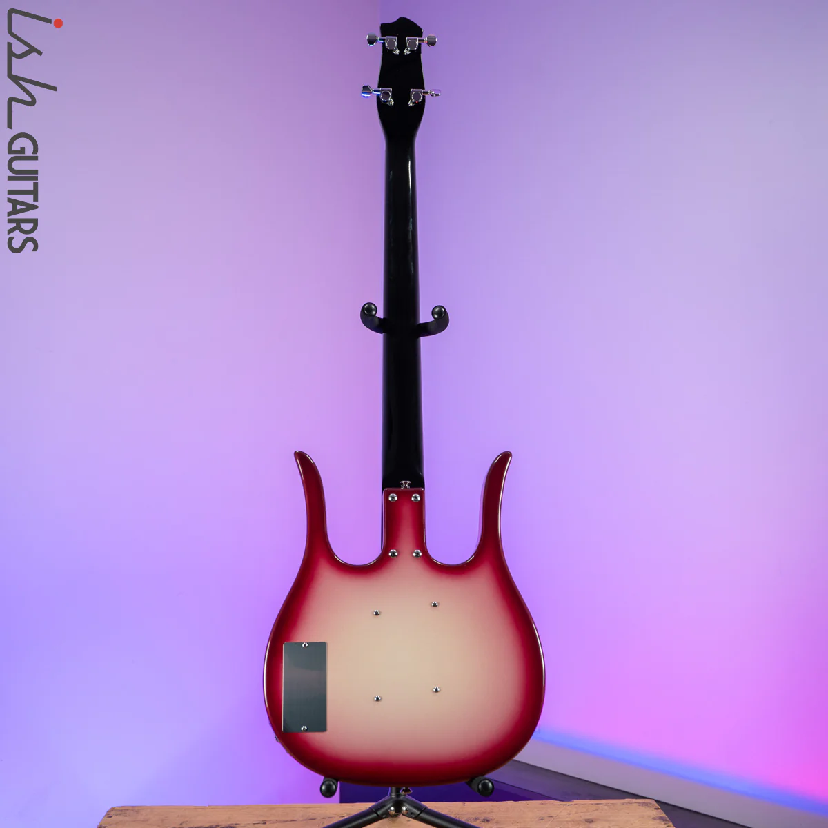 Danelectro Longhorn Bass Violet Burst Prototype - Image 8