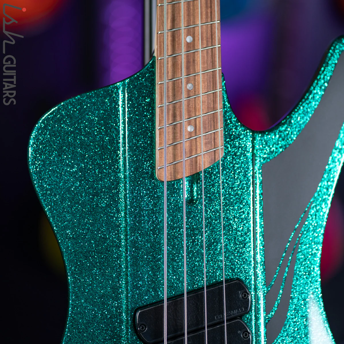 Dingwall D-ROC Standard 4-String Bass Aquamarine Metalflake - Image 3